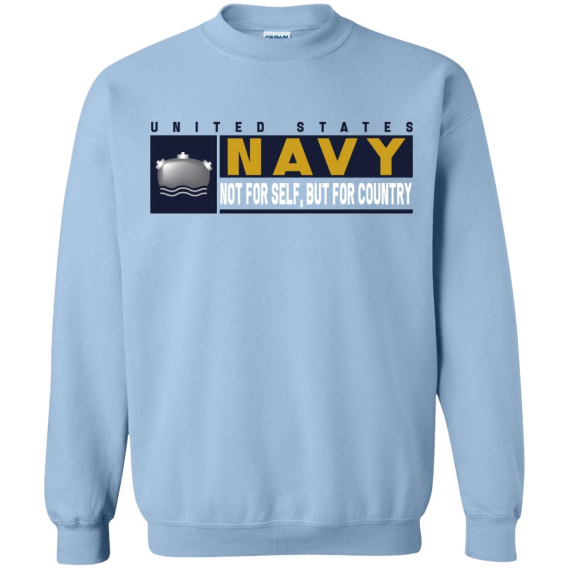 Navy Mineman Navy MN- Not for self Long Sleeve - Pullover Hoodie-TShirt-Navy-Veterans Nation