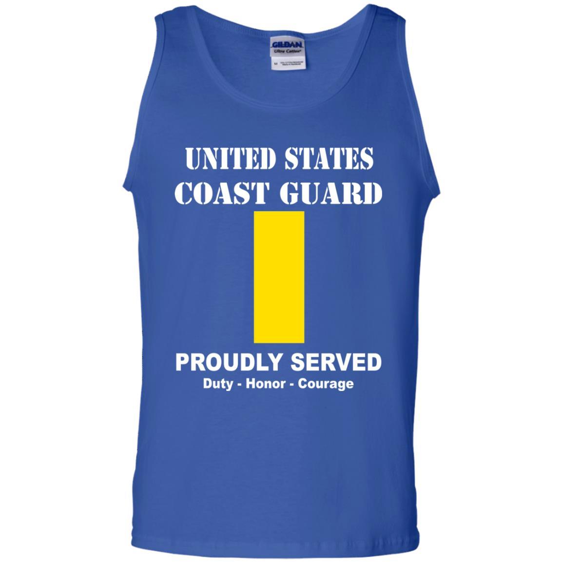 US Coast Guard O-1 Ensign O1 ENS Junior Officer Men Front USCG T Shirt-TShirt-USCG-Veterans Nation