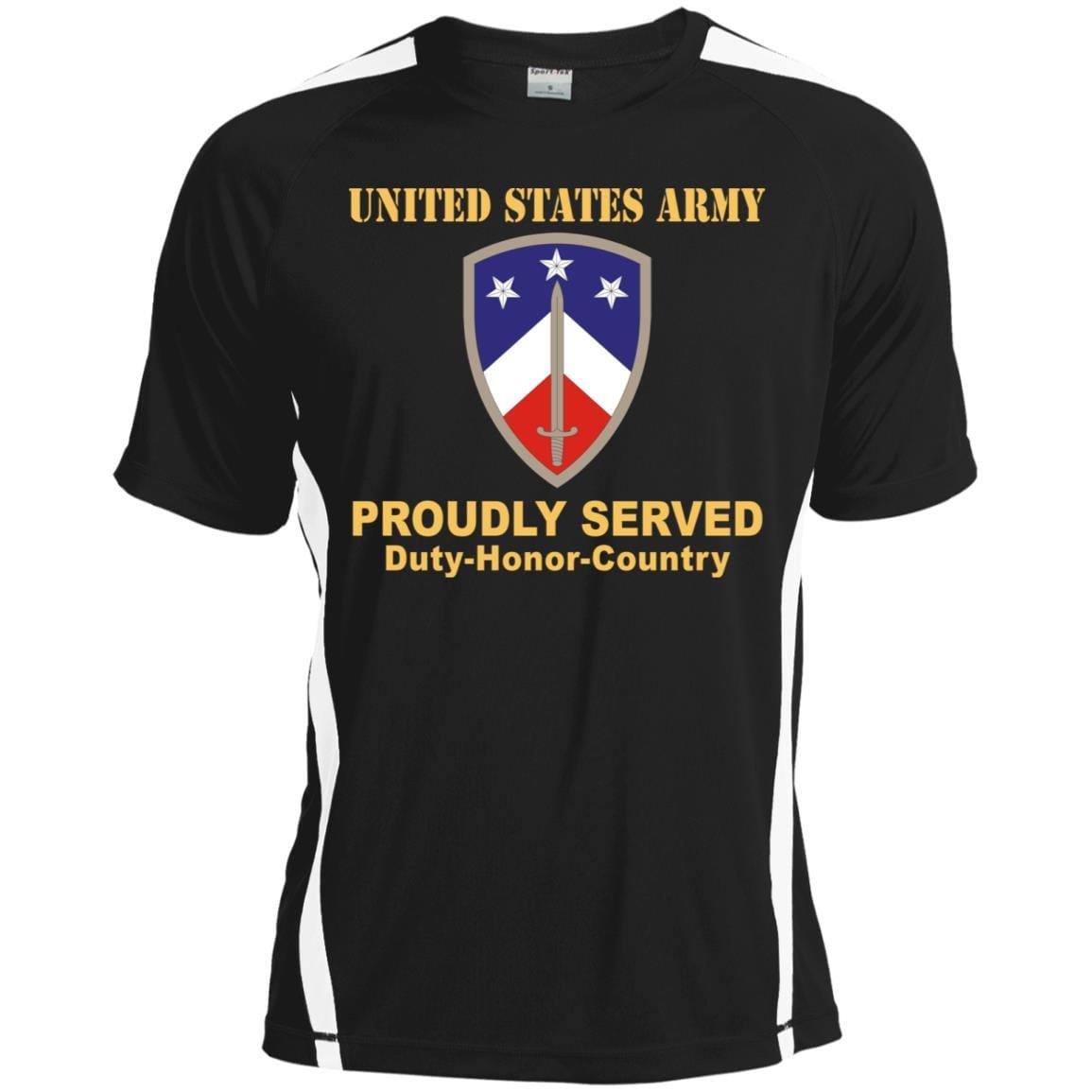 US ARMY 230 SUSTAINMENT BRIGADE- Proudly Served T-Shirt On Front For Men-TShirt-Army-Veterans Nation