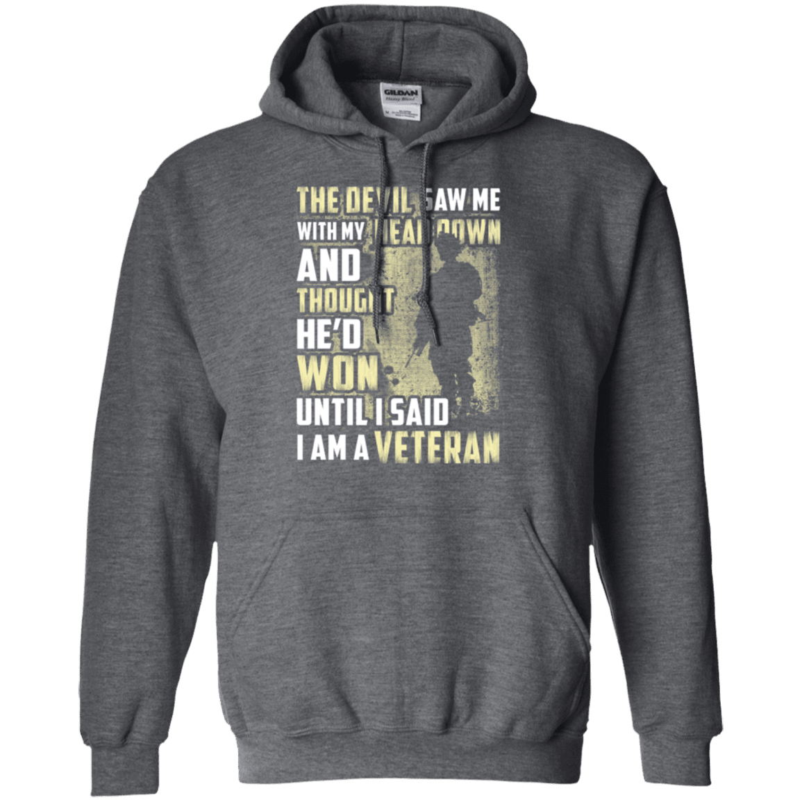 Military T-Shirt "I Am A Veteran"-TShirt-General-Veterans Nation