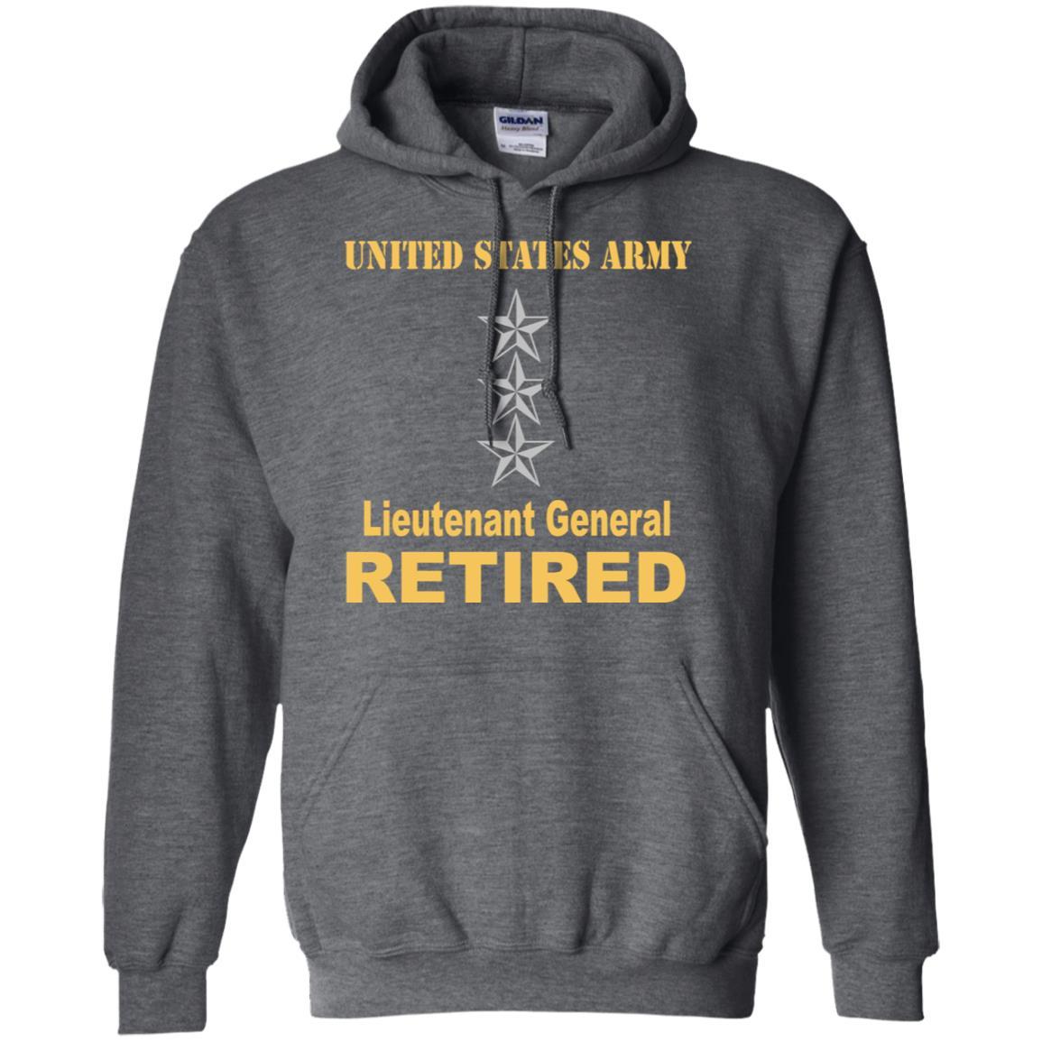 US Army O-9 Lieutenant General O9 LTG General Officer Retired Men T Shirt On Front-TShirt-Army-Veterans Nation
