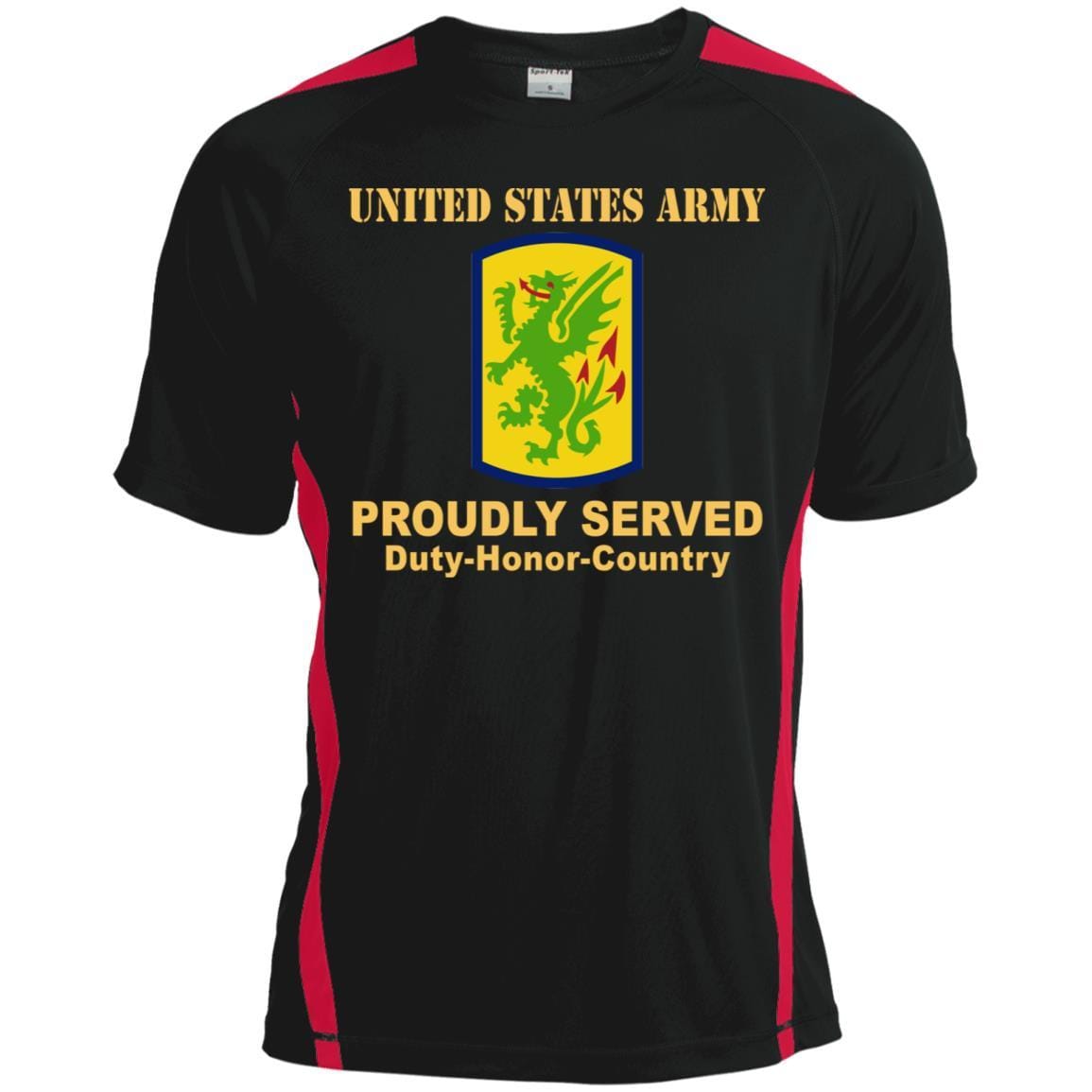 US ARMY 415 CHEMICAL BRIGADE- Proudly Served T-Shirt On Front For Men-TShirt-Army-Veterans Nation