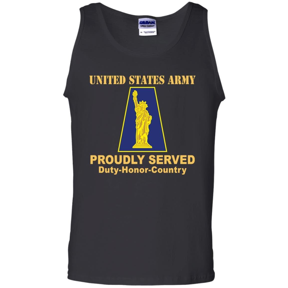 US ARMY 77TH SUSTAINMENT BRIGADE - Proudly Served T-Shirt On Front For Men-TShirt-Army-Veterans Nation