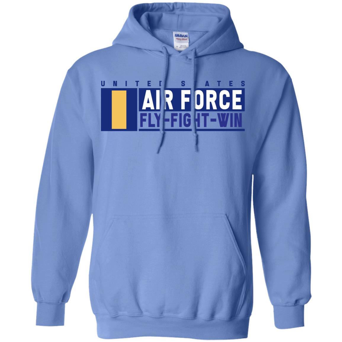 US Air Force O-1 Second Lieutenant Fly - Fight - Win T-Shirt On Front For Men-TShirt-USAF-Veterans Nation