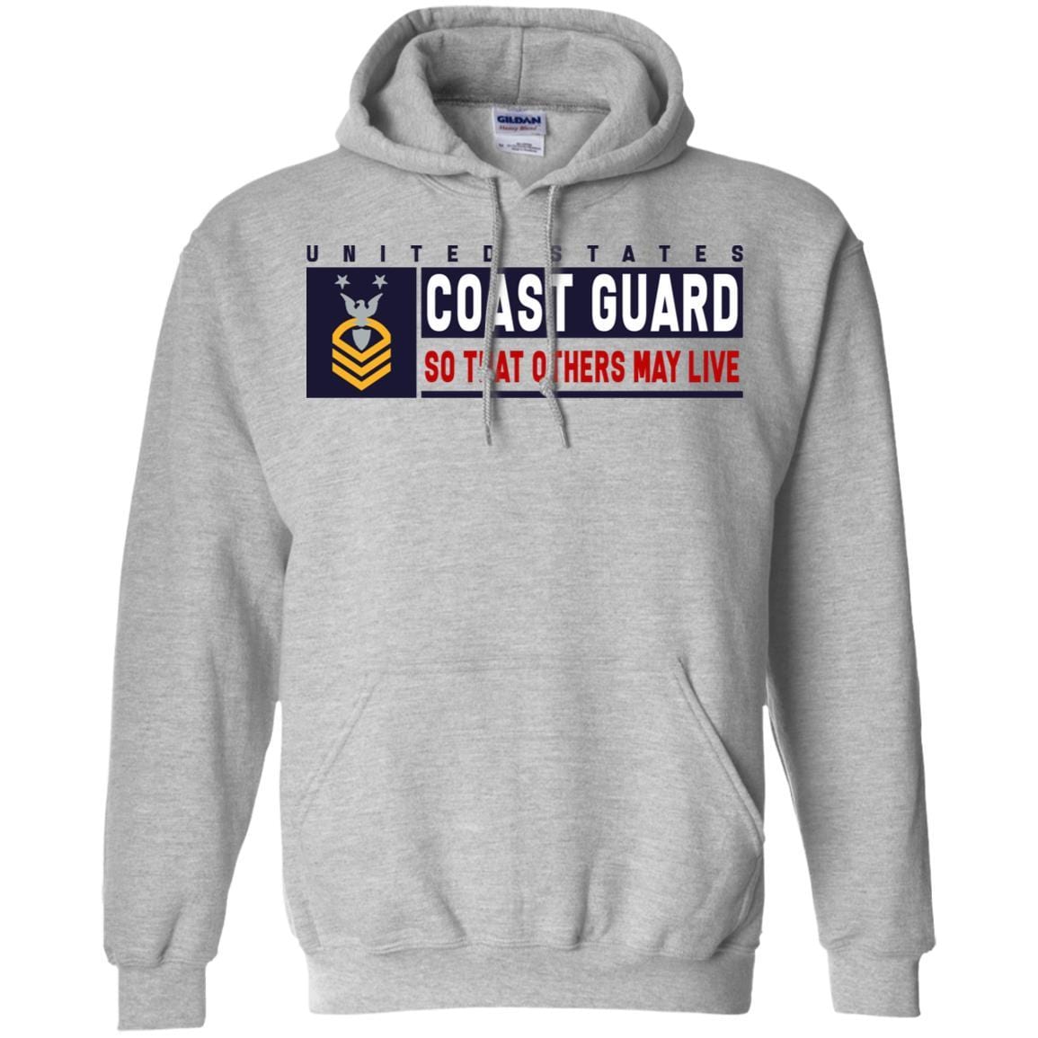 US Coast Guard E-9 Command Master Chief Petty Officer E9 CMC So That Others May Live Long Sleeve - Pullover Hoodie-TShirt-USCG-Veterans Nation