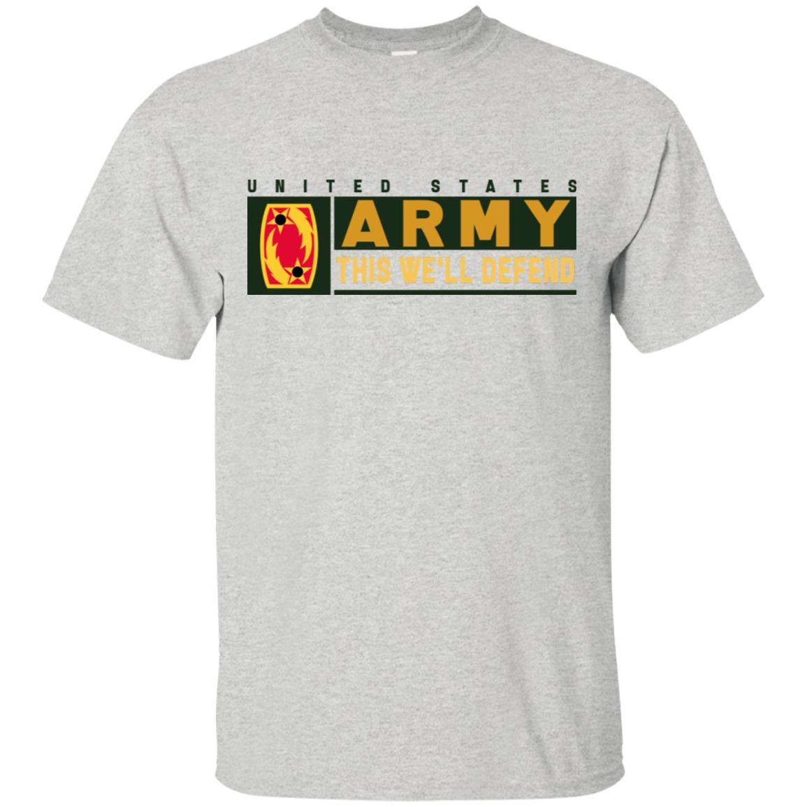 US Army 69TH AIR DEFENSE ARTILLERY- This We'll Defend T-Shirt On Front For Men-TShirt-Army-Veterans Nation
