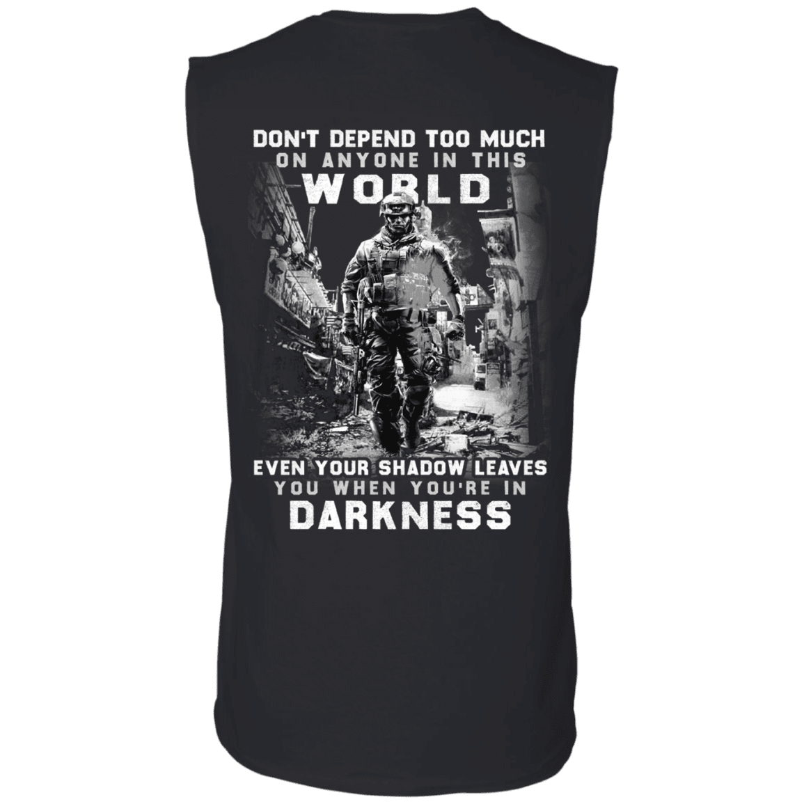 Military T-Shirt "Veteran - Don't Defend Too Much Anyone In This World"-TShirt-General-Veterans Nation