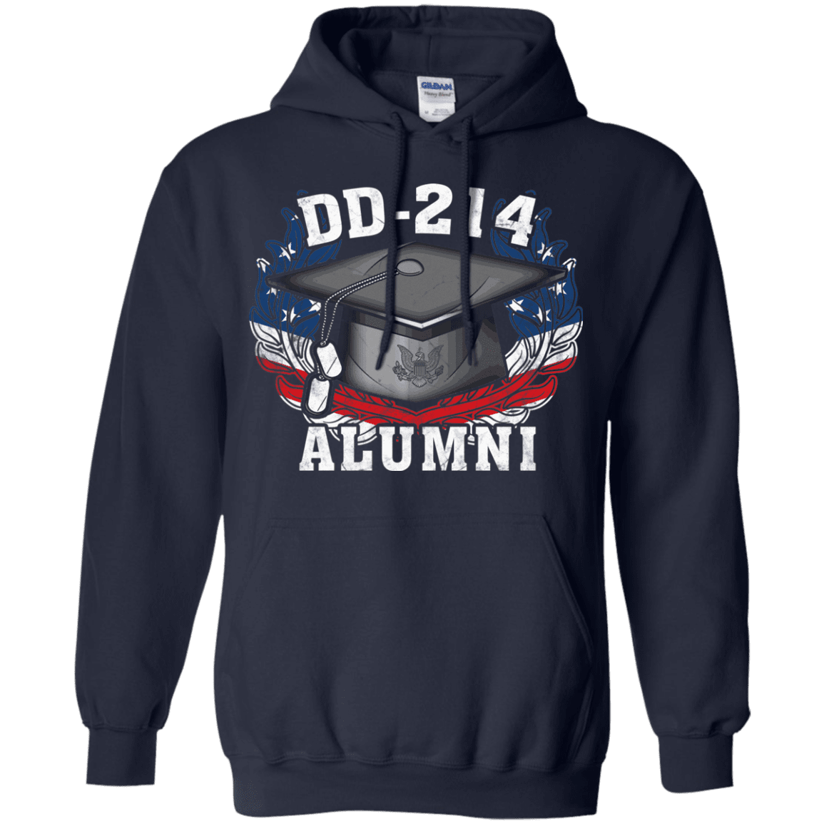 DD 214 Alumni Army Veteran Men Front T Shirts-TShirt-Army-Veterans Nation