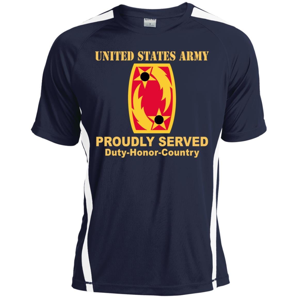 US ARMY 69TH AIR DEFENSE ARTILLERY - Proudly Served T-Shirt On Front For Men-TShirt-Army-Veterans Nation