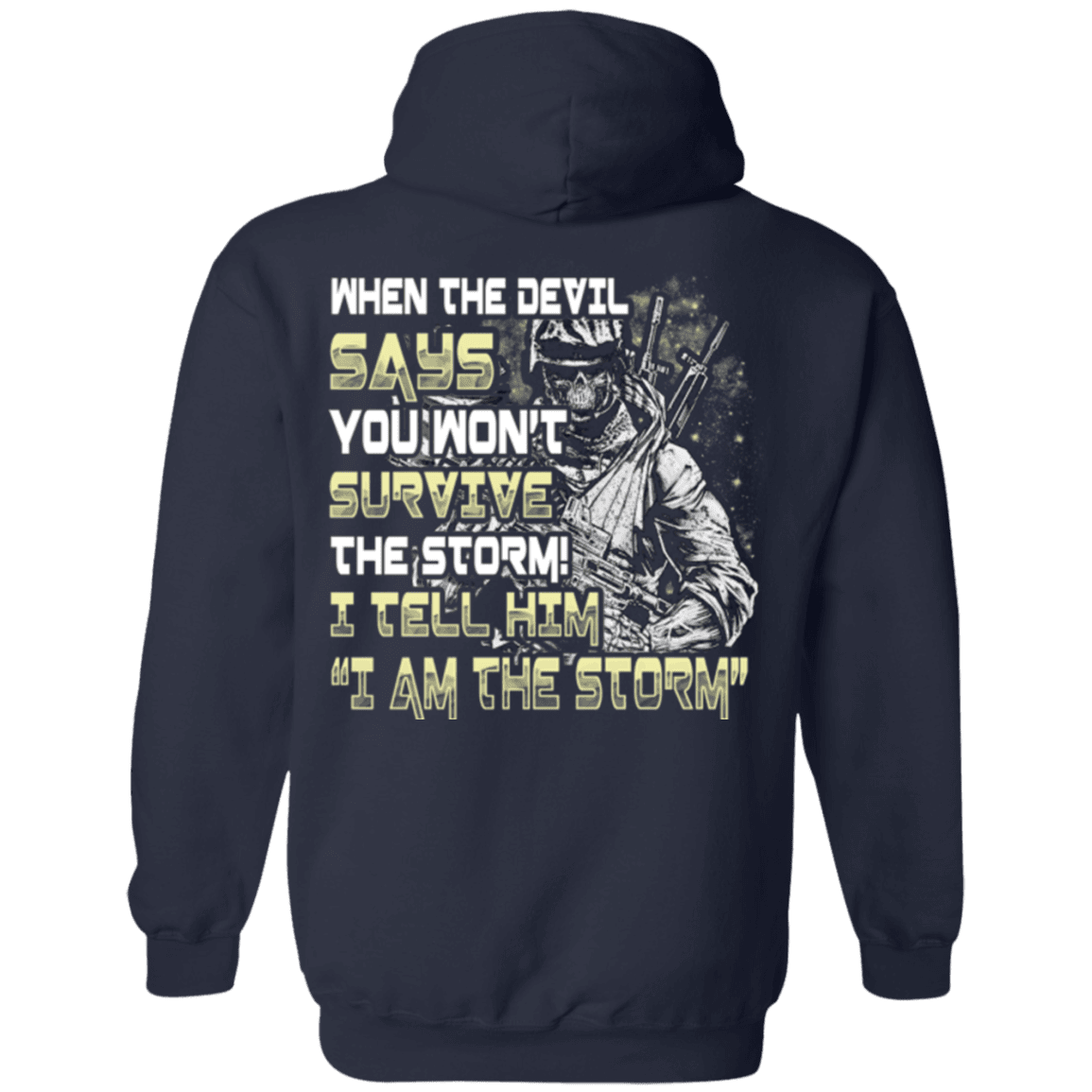 Military T-Shirt "Veteran - I Am The Storm"-TShirt-General-Veterans Nation