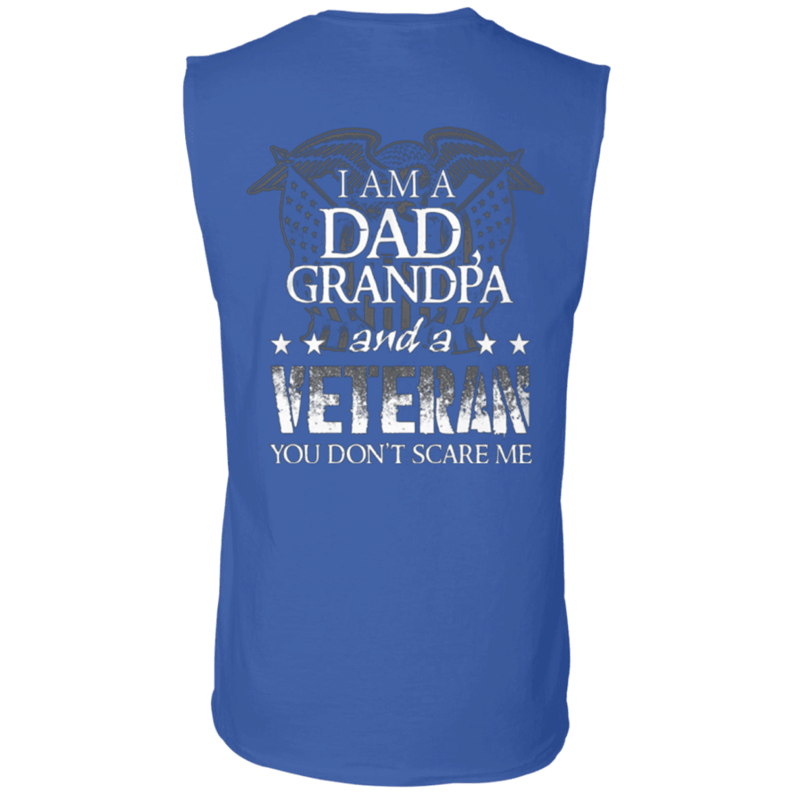 Tank Top "I am Dad Grandpa And A Veteran"-TShirt-General-Veterans Nation