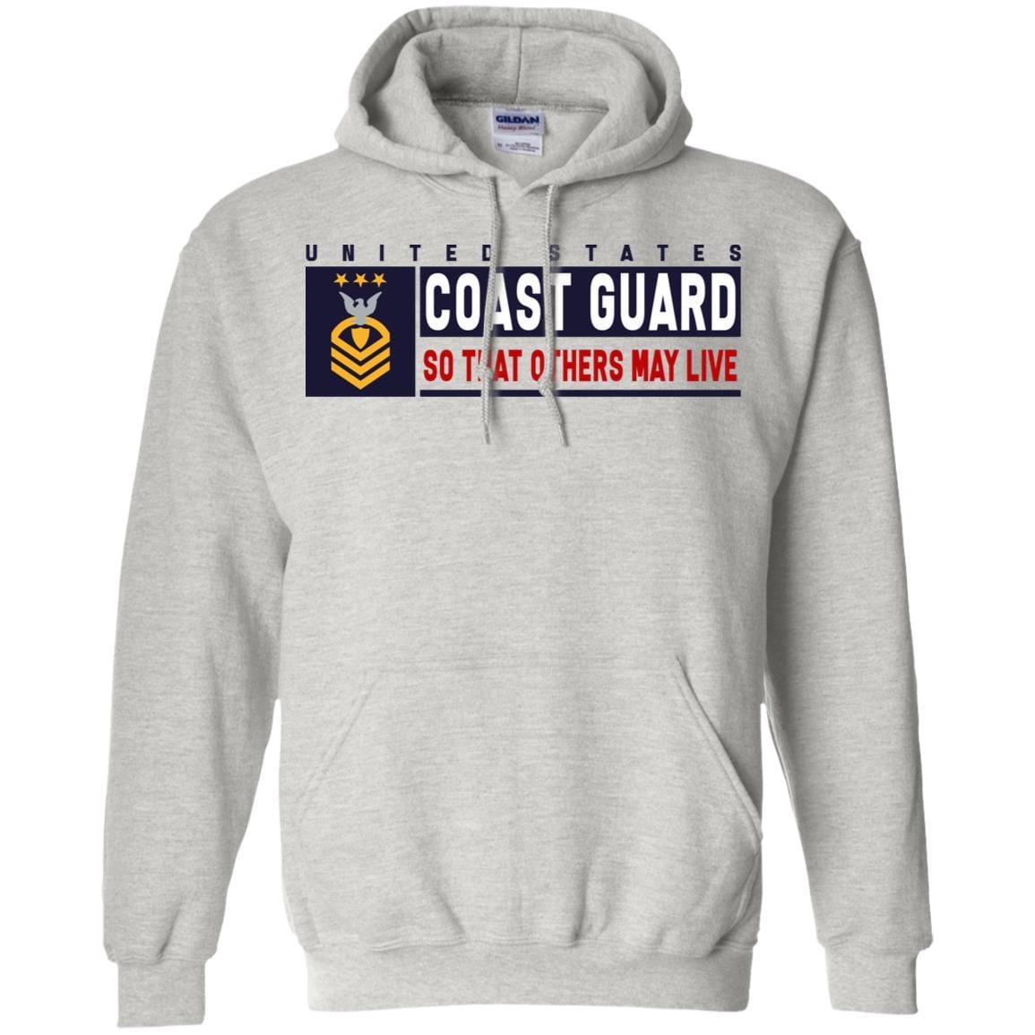 US Coast Guard E-9 Master Chief Petty Officer Of The Coast Guard MCPOC So That Others May Live Long Sleeve - Pullover Hoodie-TShirt-USCG-Veterans Nation