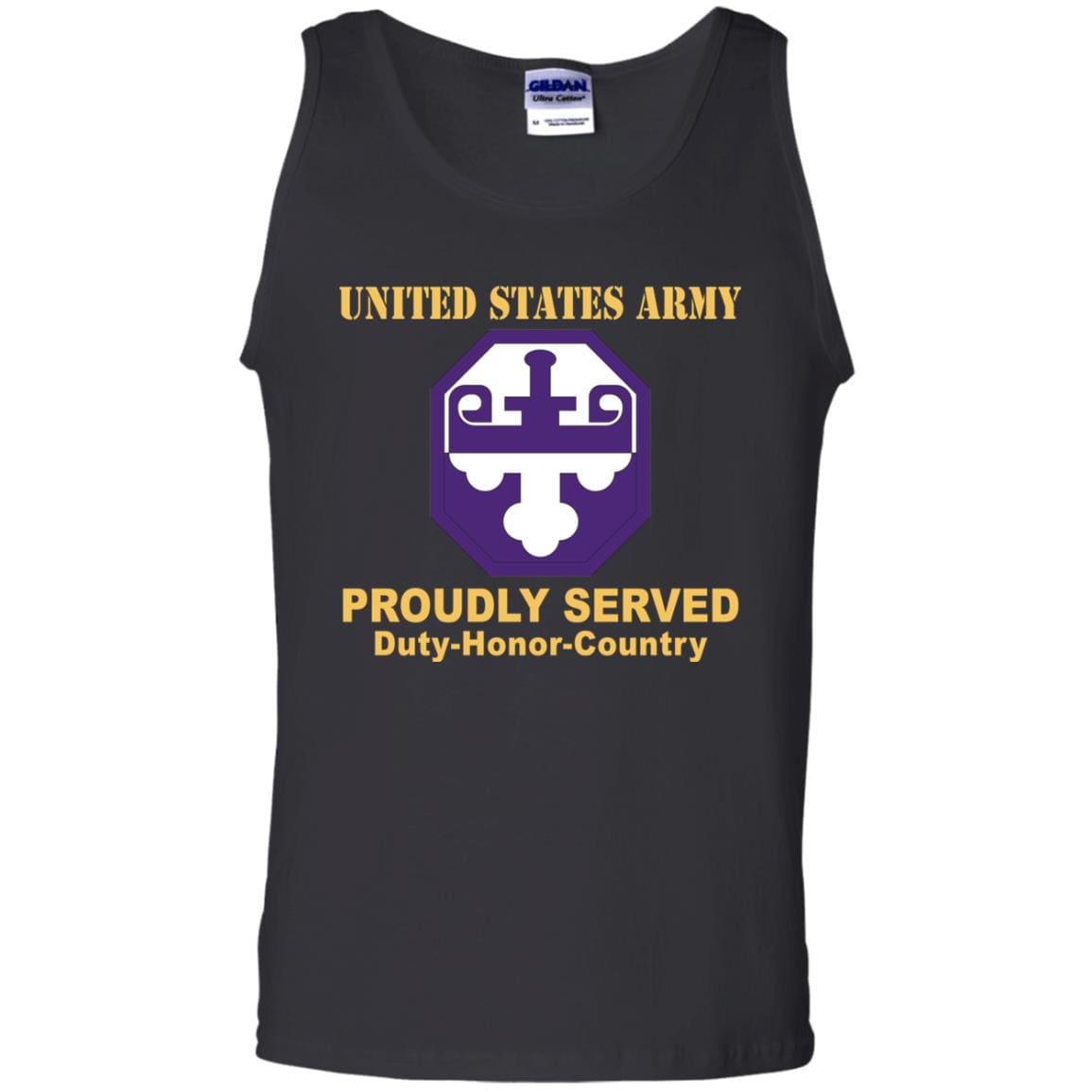 US ARMY 352 CIVIL AFFAIRS COMMAND- Proudly Served T-Shirt On Front For Men-TShirt-Army-Veterans Nation