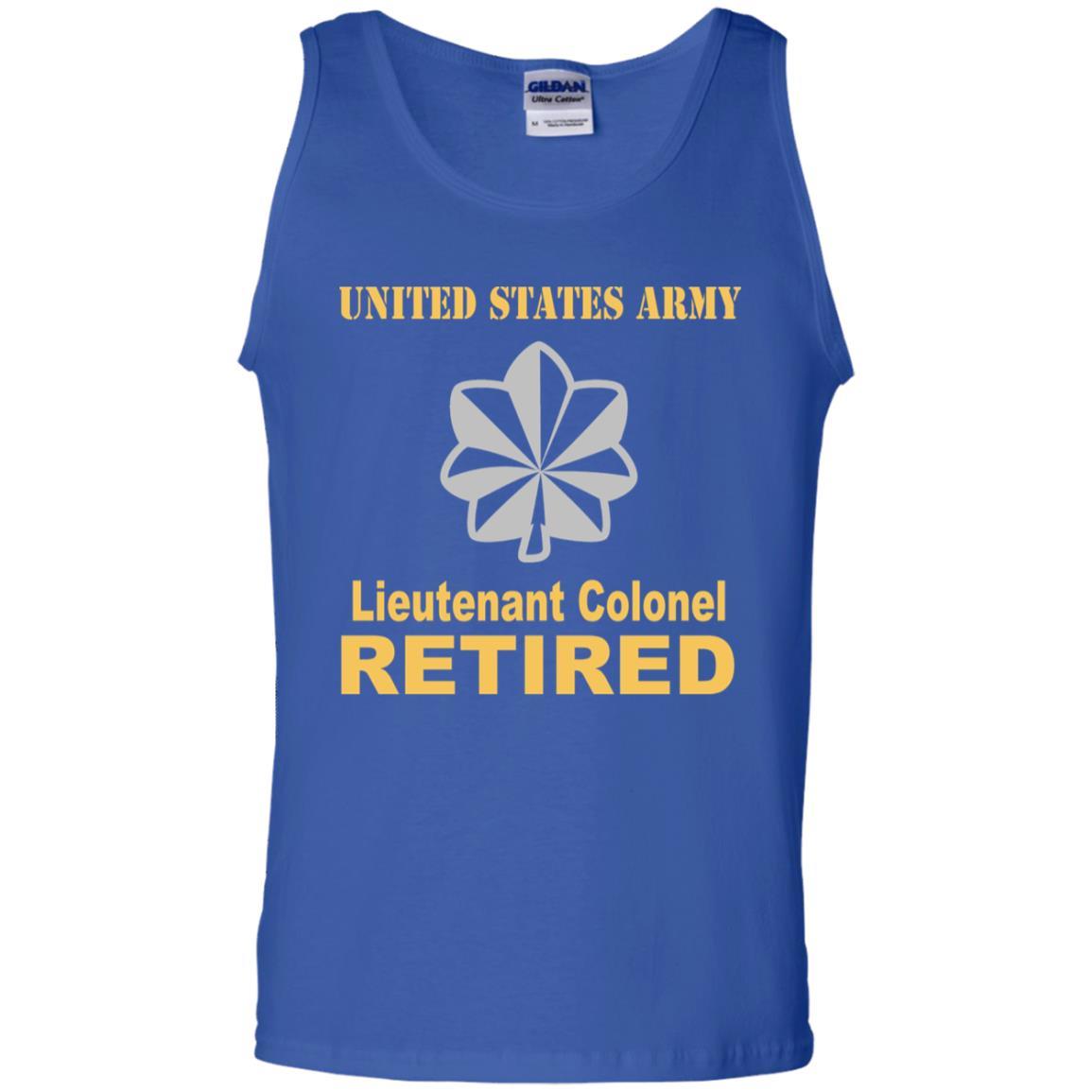US Army O-5 Lieutenant Colonel O5 LTC Field Officer Retired Men T Shirt On Front-TShirt-Army-Veterans Nation