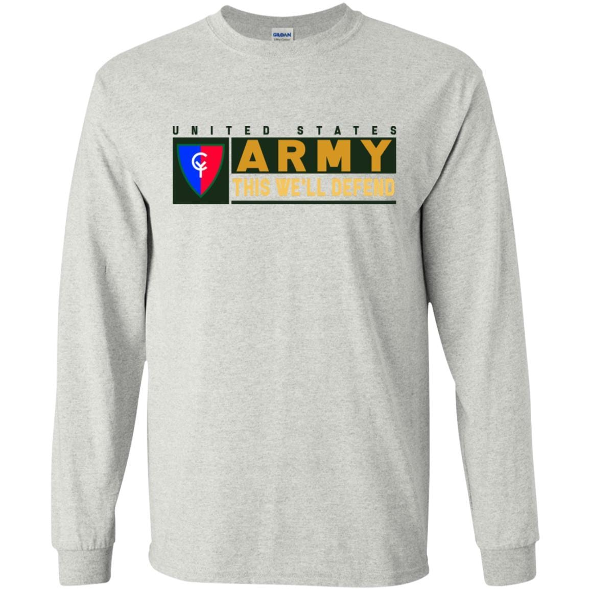 US Army 38TH INFANTRY DIVISION- This We'll Defend T-Shirt On Front For Men-TShirt-Army-Veterans Nation