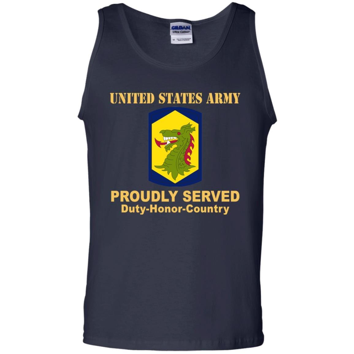 US ARMY 404 MANEUVER ENHANCEMENT BRIGADE- Proudly Served T-Shirt On Front For Men-TShirt-Army-Veterans Nation