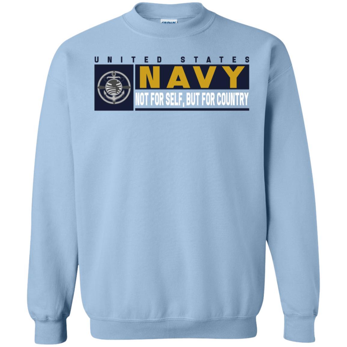 Navy Religious Program Specialist Navy RP- Not for self Long Sleeve - Pullover Hoodie-TShirt-Navy-Veterans Nation