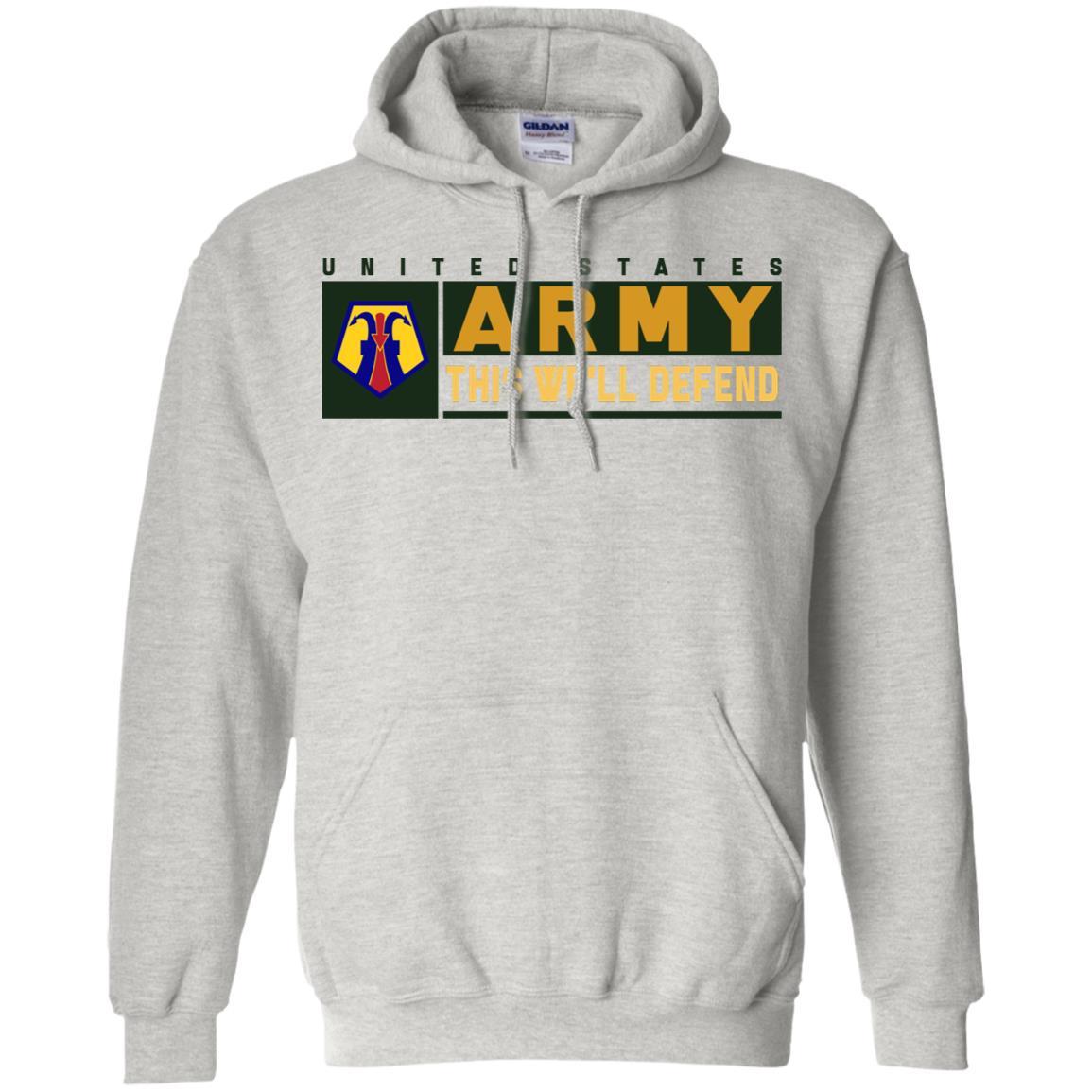 US Army 7TH CIVIL SUPPORT COMMAND- This We'll Defend T-Shirt On Front For Men-TShirt-Army-Veterans Nation