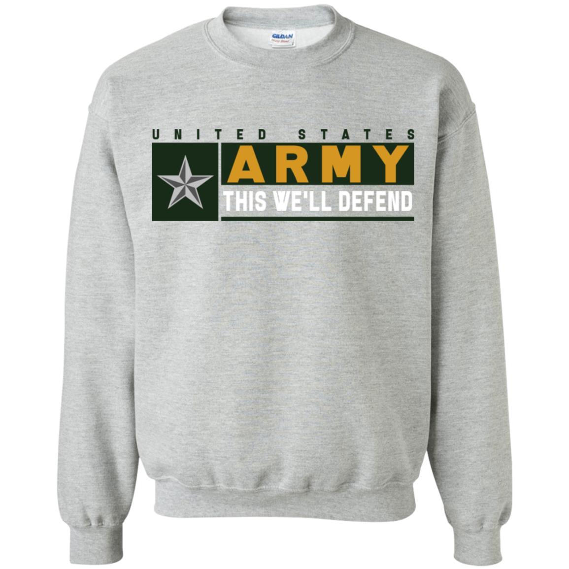 US Army O-7 This We Will Defend Long Sleeve - Pullover Hoodie-TShirt-Army-Veterans Nation