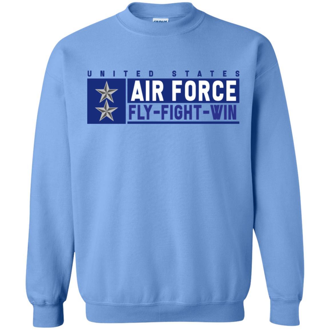 US Air Force O-8 Major General Fly - Fight - Win Long Sleeve - Pullover Hoodie-TShirt-USAF-Veterans Nation