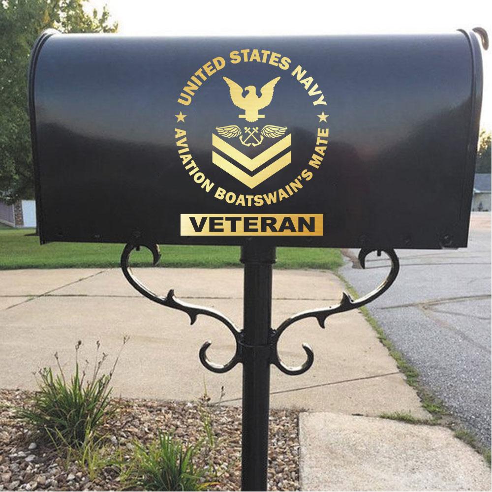 US Navy Aviation Boatswain's Mate AB Rating Badges Clear Stickers-Decal-Navy-Rating-Veterans Nation