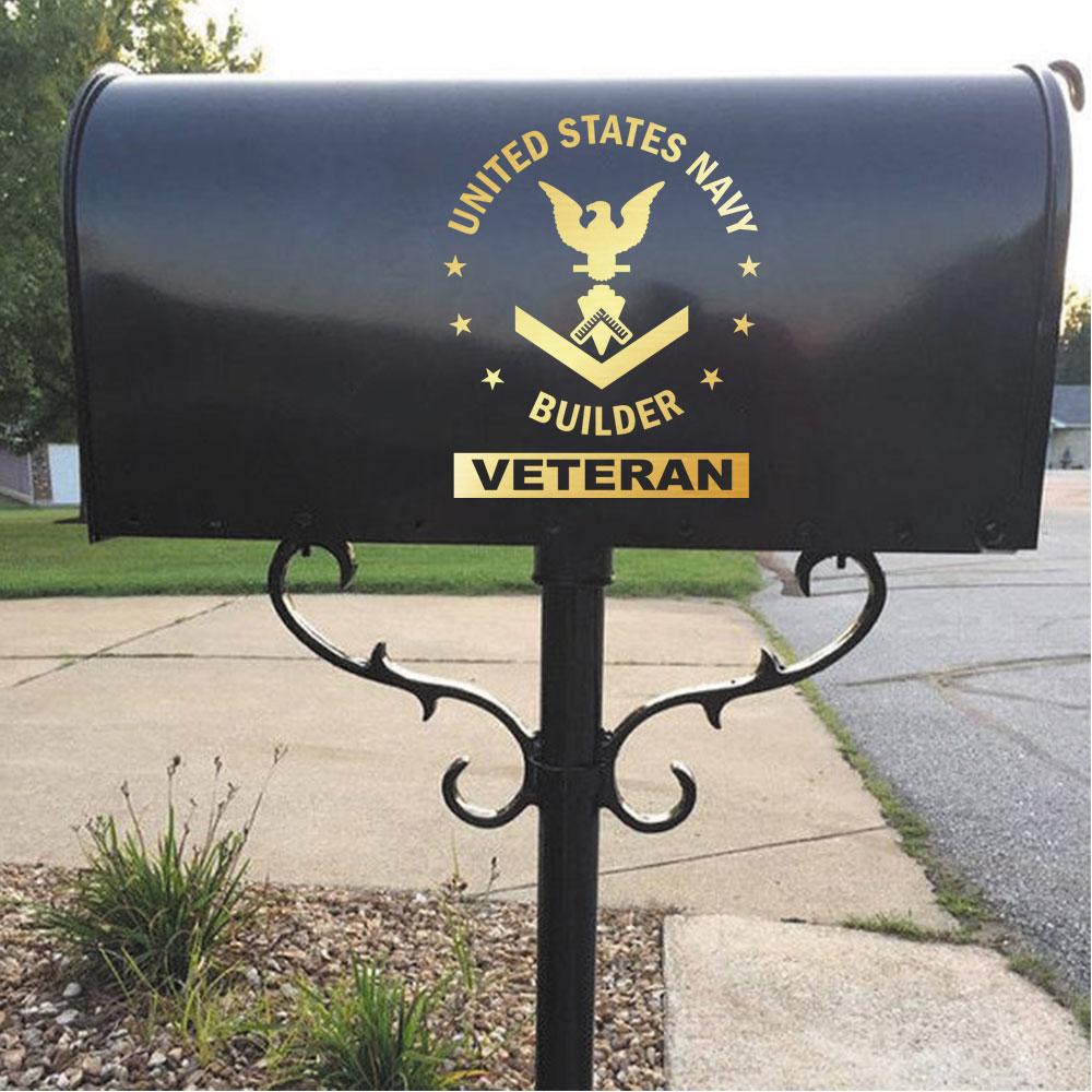 US Navy Builder BU Rating Badges Clear Stickers-Decal-Navy-Rating-Veterans Nation