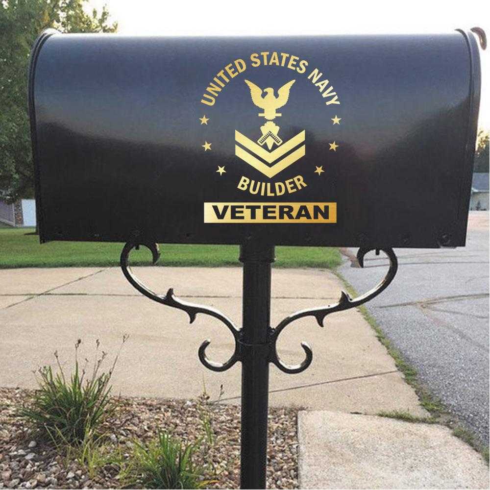 US Navy Builder BU Rating Badges Clear Stickers-Decal-Navy-Rating-Veterans Nation