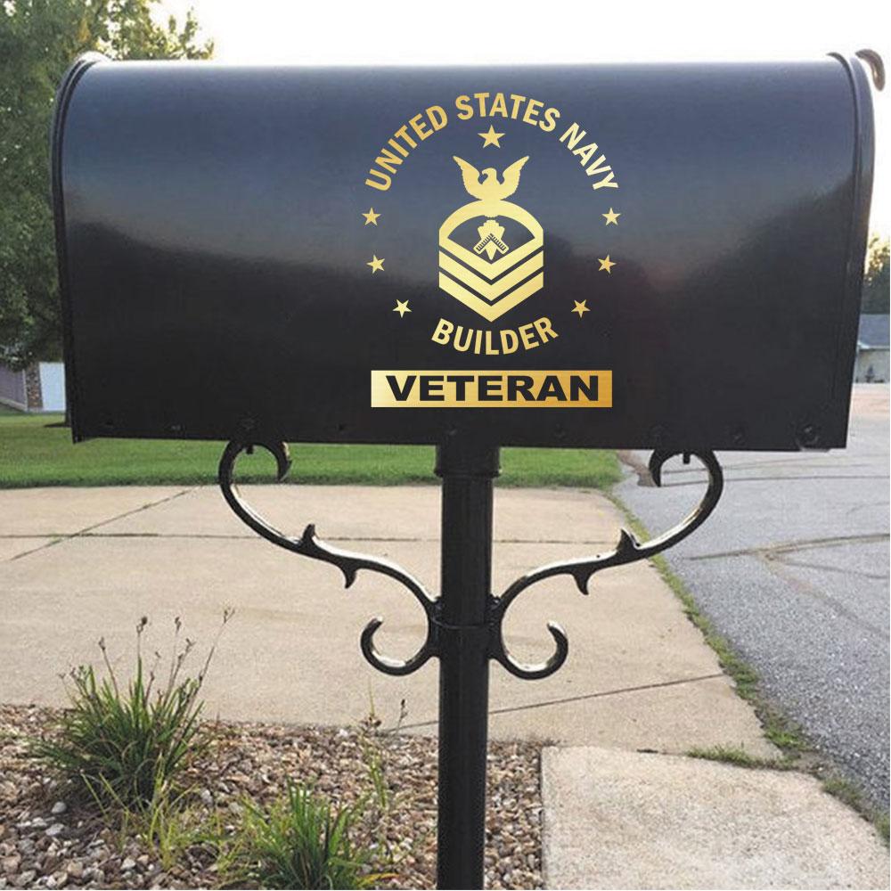 US Navy Builder BU Rating Badges Clear Stickers-Decal-Navy-Rating-Veterans Nation