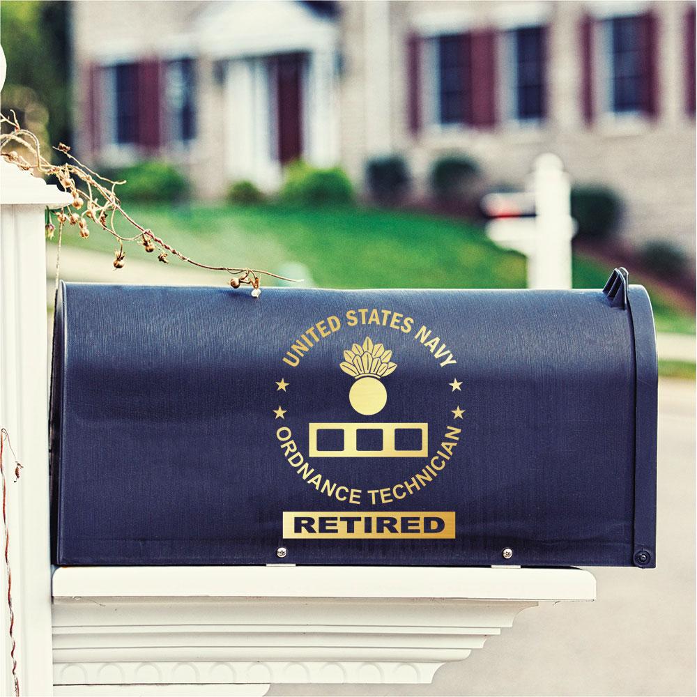 US Navy CWO Ordnance Technician Rating Badges Clear Stickers-Decal-Navy-Rating-Veterans Nation