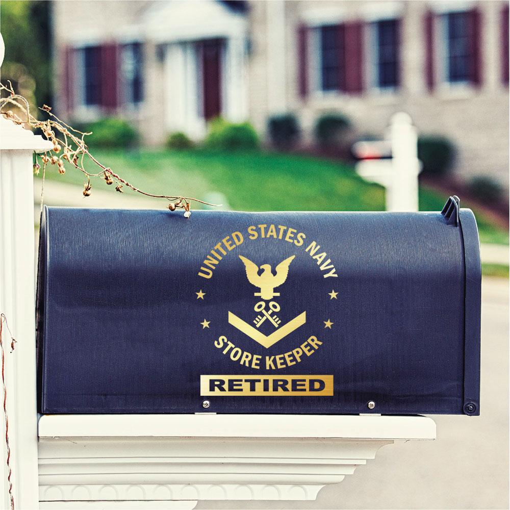 US Navy Storekeeper SK Rating Badges Clear Stickers-Decal-Navy-Rating-Veterans Nation