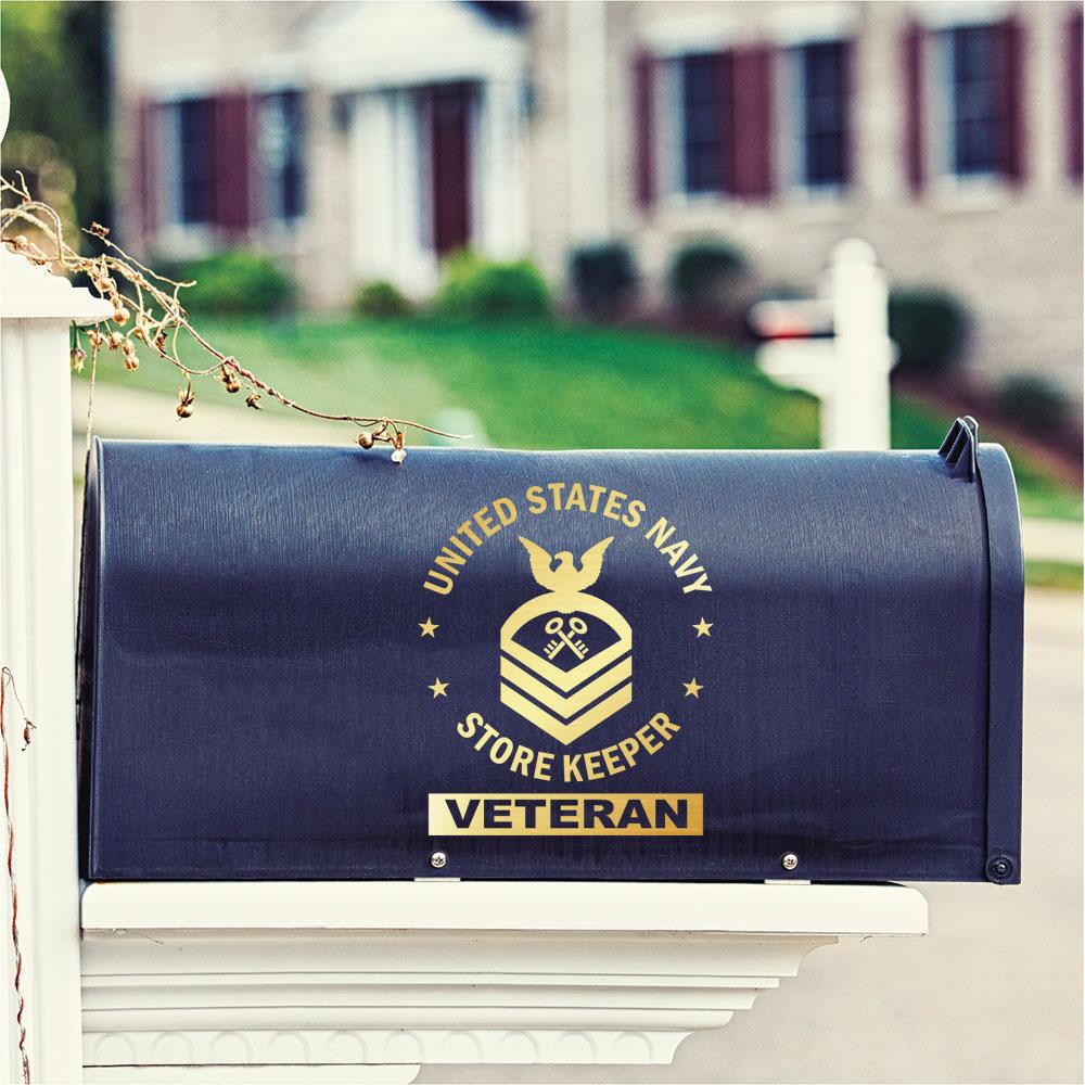 US Navy Storekeeper SK Rating Badges Clear Stickers-Decal-Navy-Rating-Veterans Nation