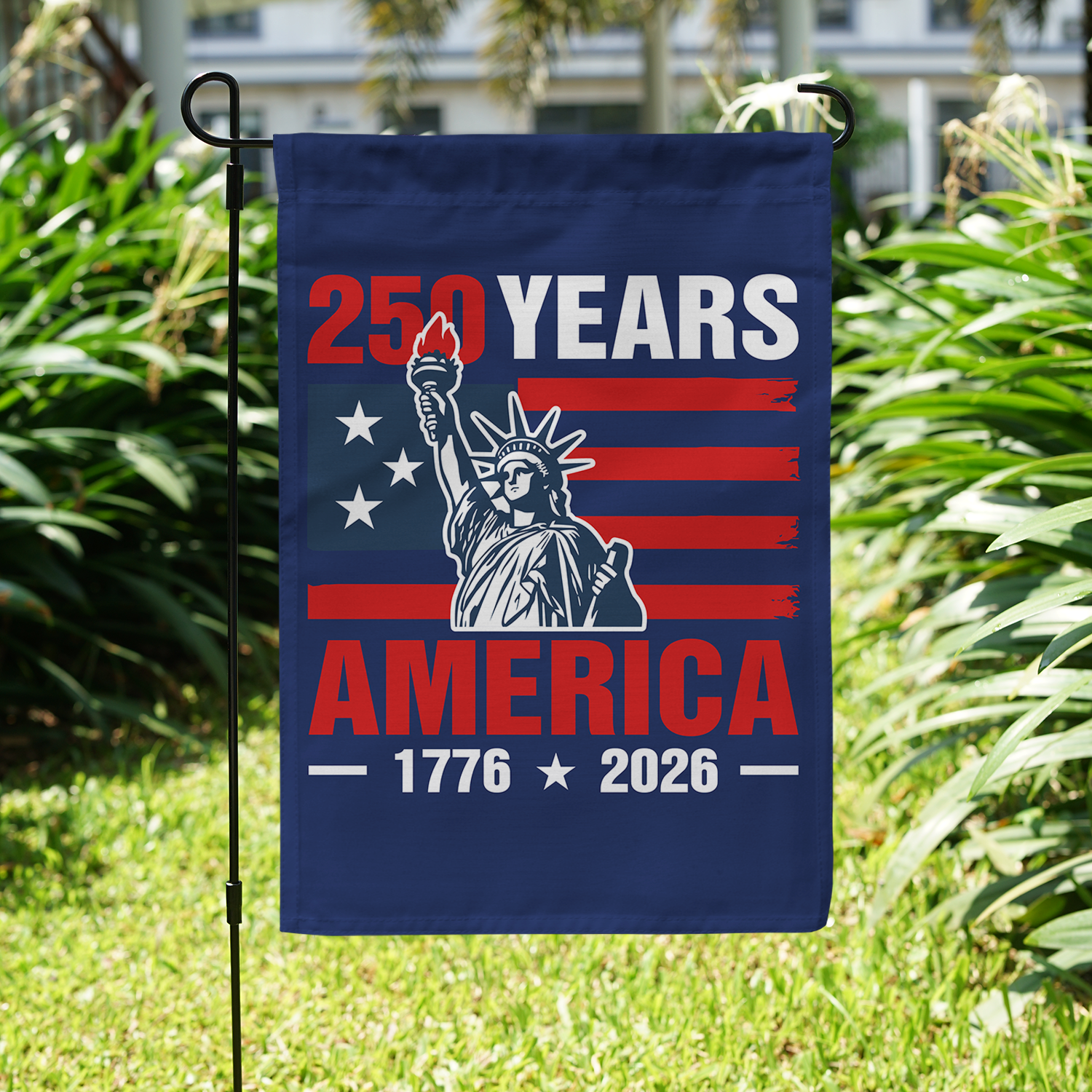 250 Years America 1776 - 2026 Garden Flag 12''x18'' Twin-Side Printing