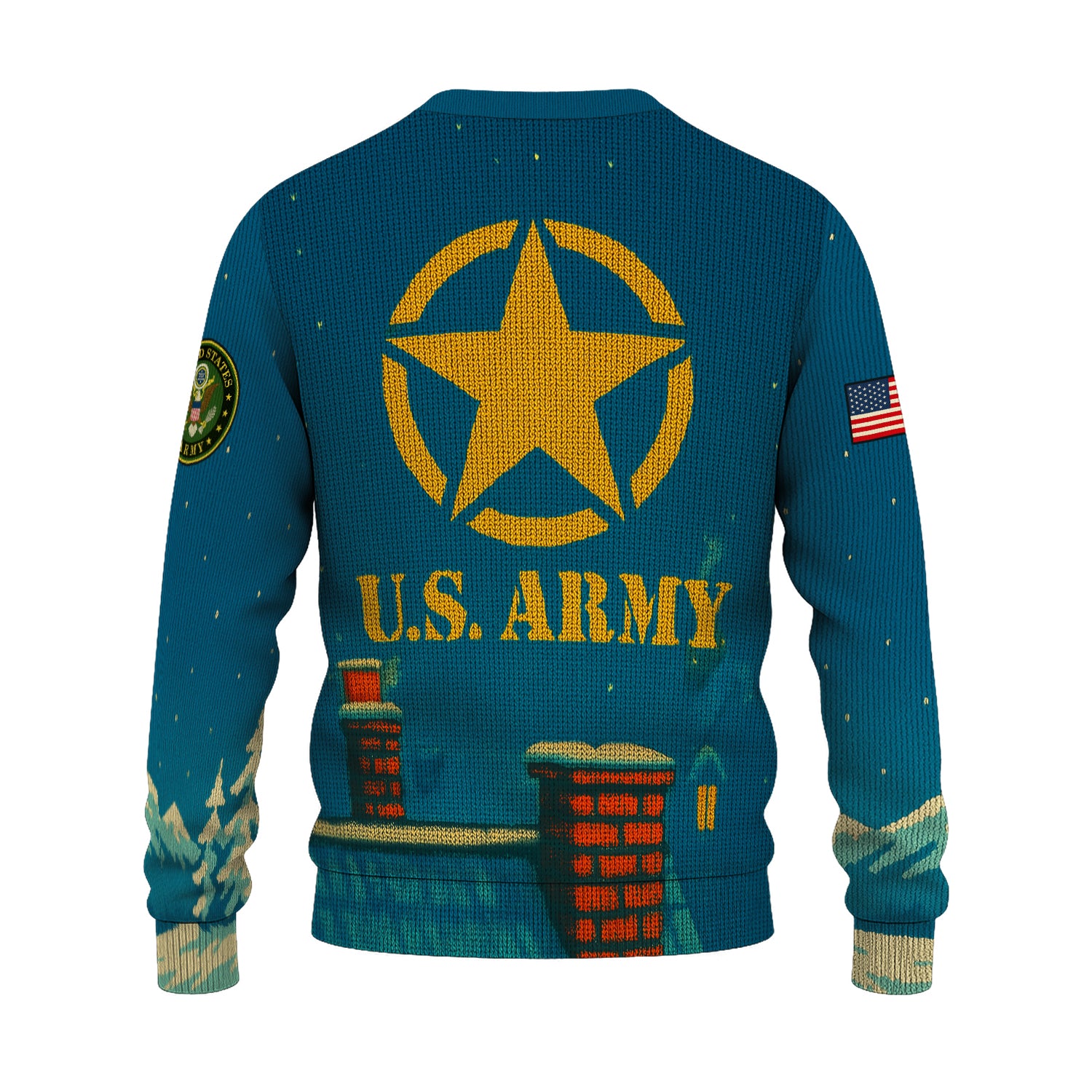 US Army Ugly Christmas Sweater