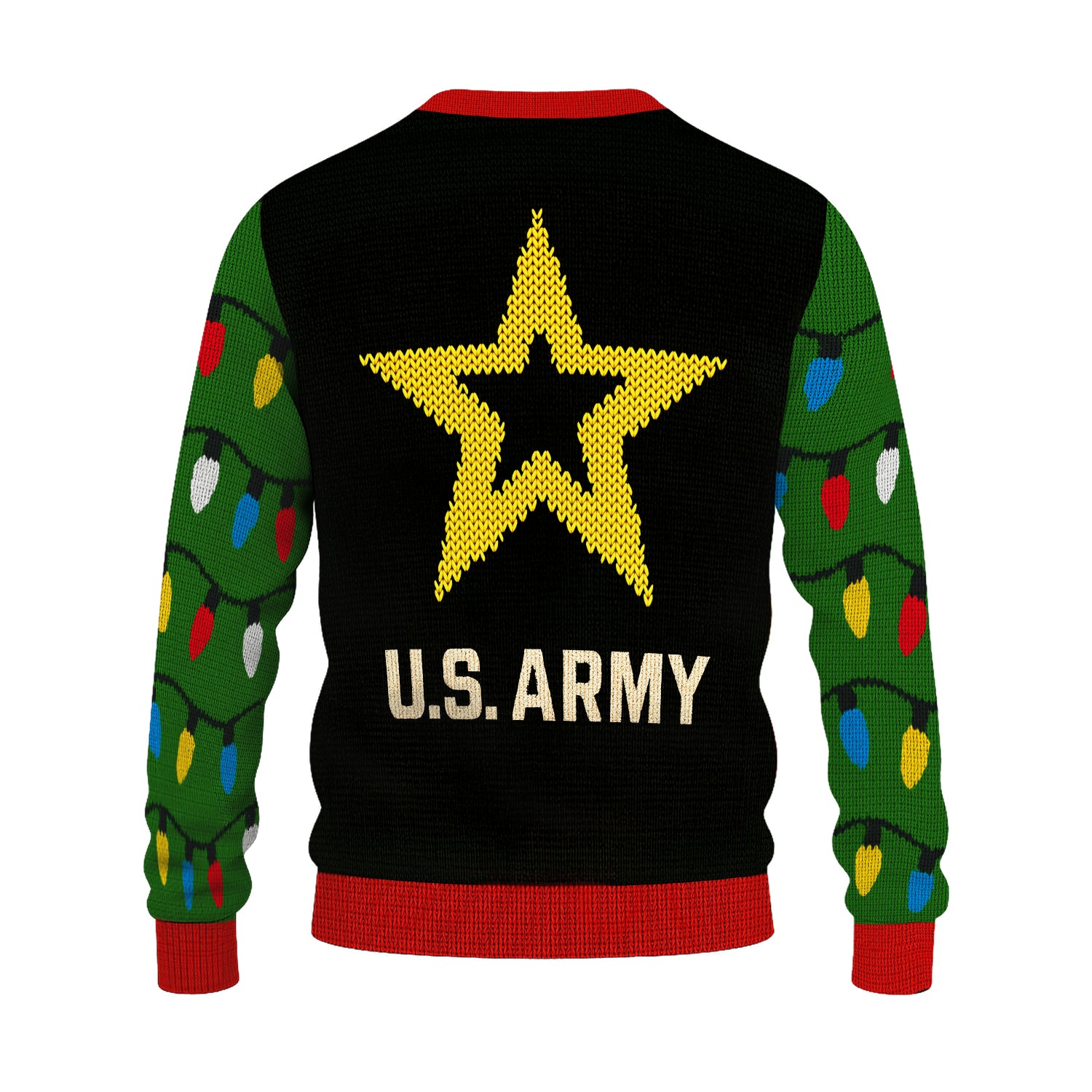 Army Santa Soldier Christmas Ugly Christmas Sweater