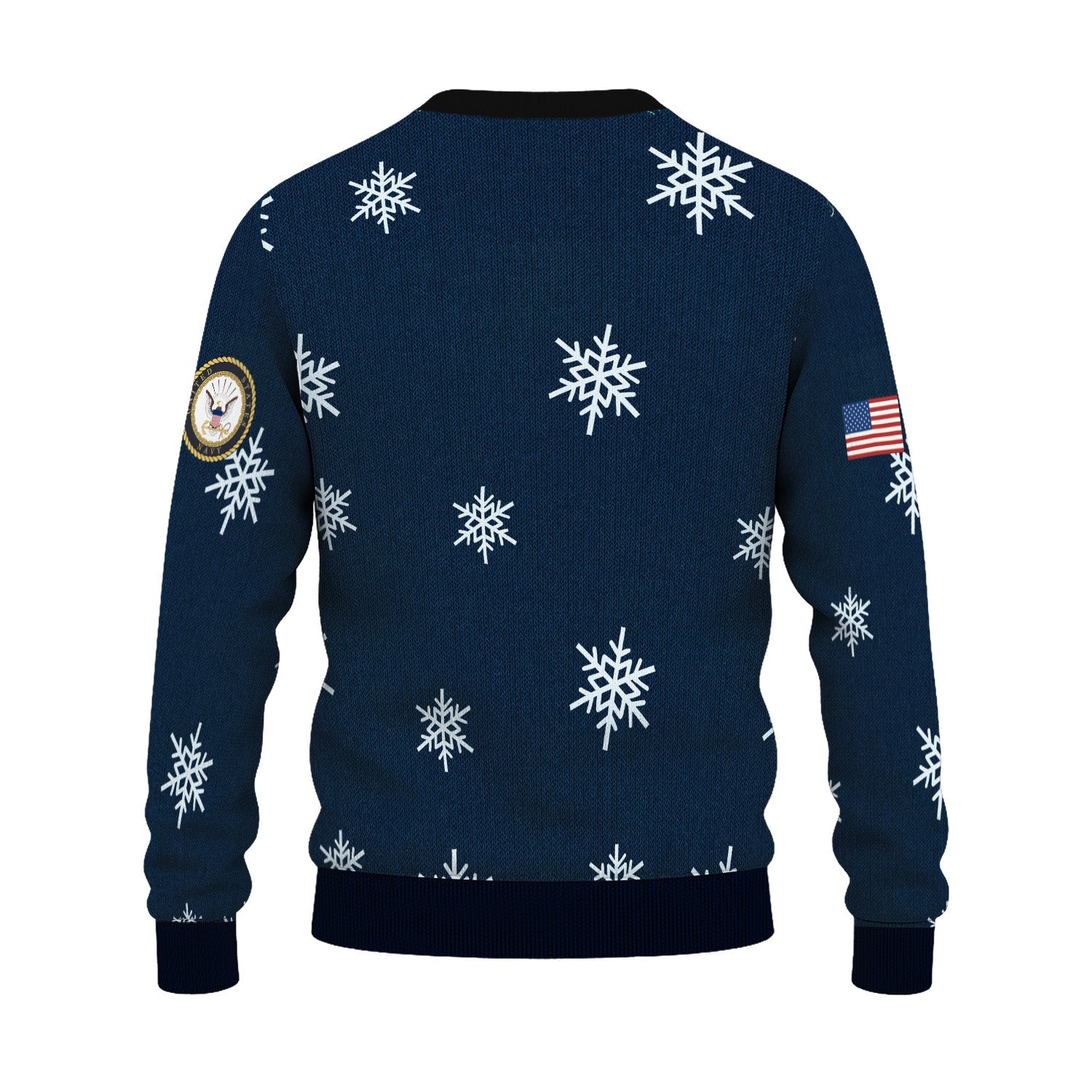 US Navy 250th Anniversary Christmas Ugly Sweater