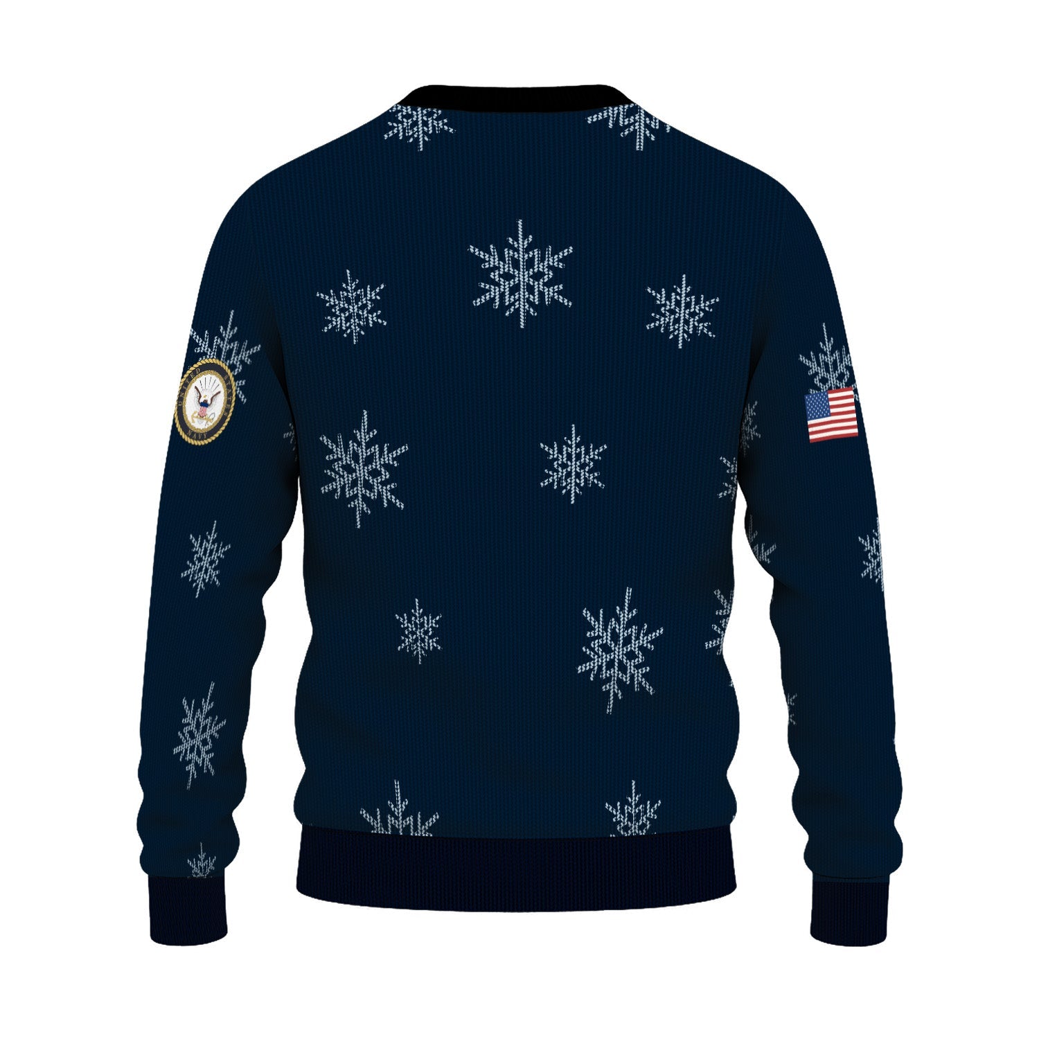 US Navy 250th Anniversary Christmas Ugly Sweater