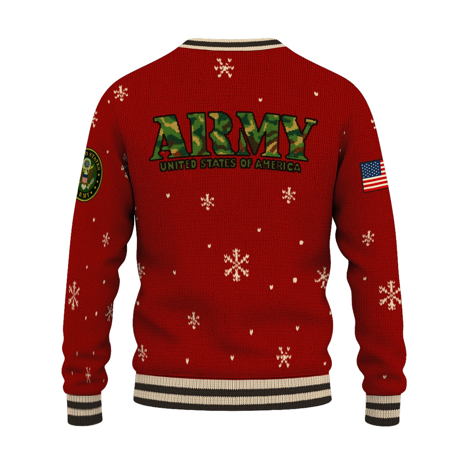 US Army Christmas Tree Christmas Ugly Christmas Sweater