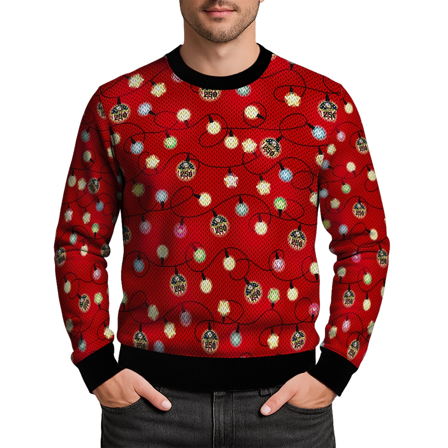 US Navy Christmas Ugly Sweater