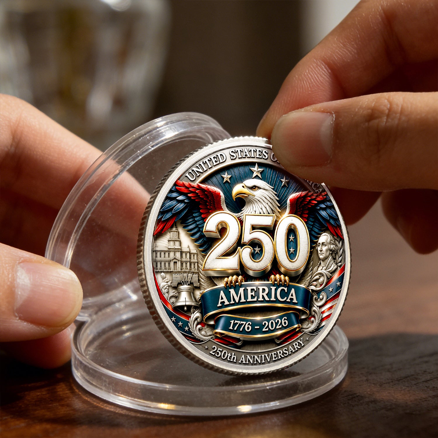 America 250 Air Force Unit Coin Custom Military Recognition