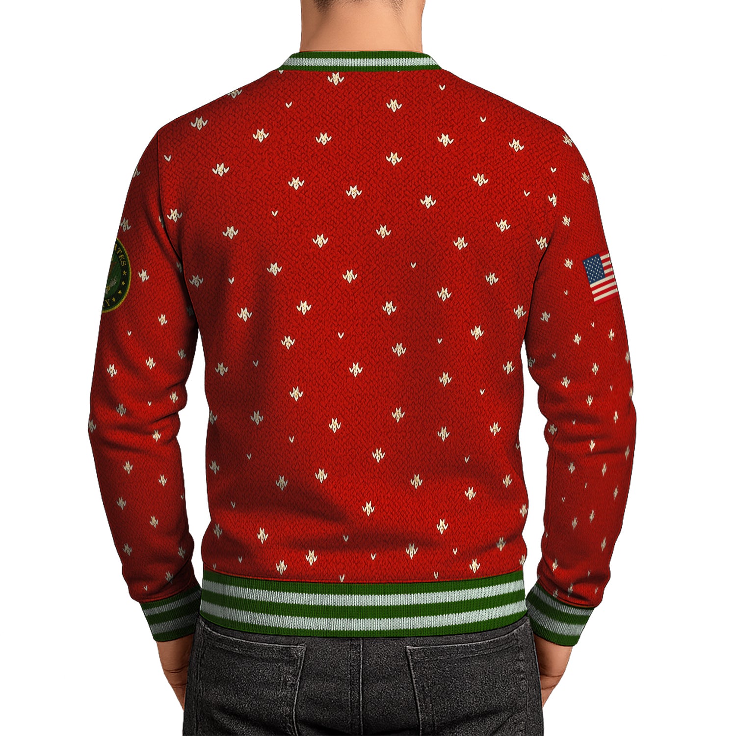 Merry Army Christmas Ugly Christmas Sweater