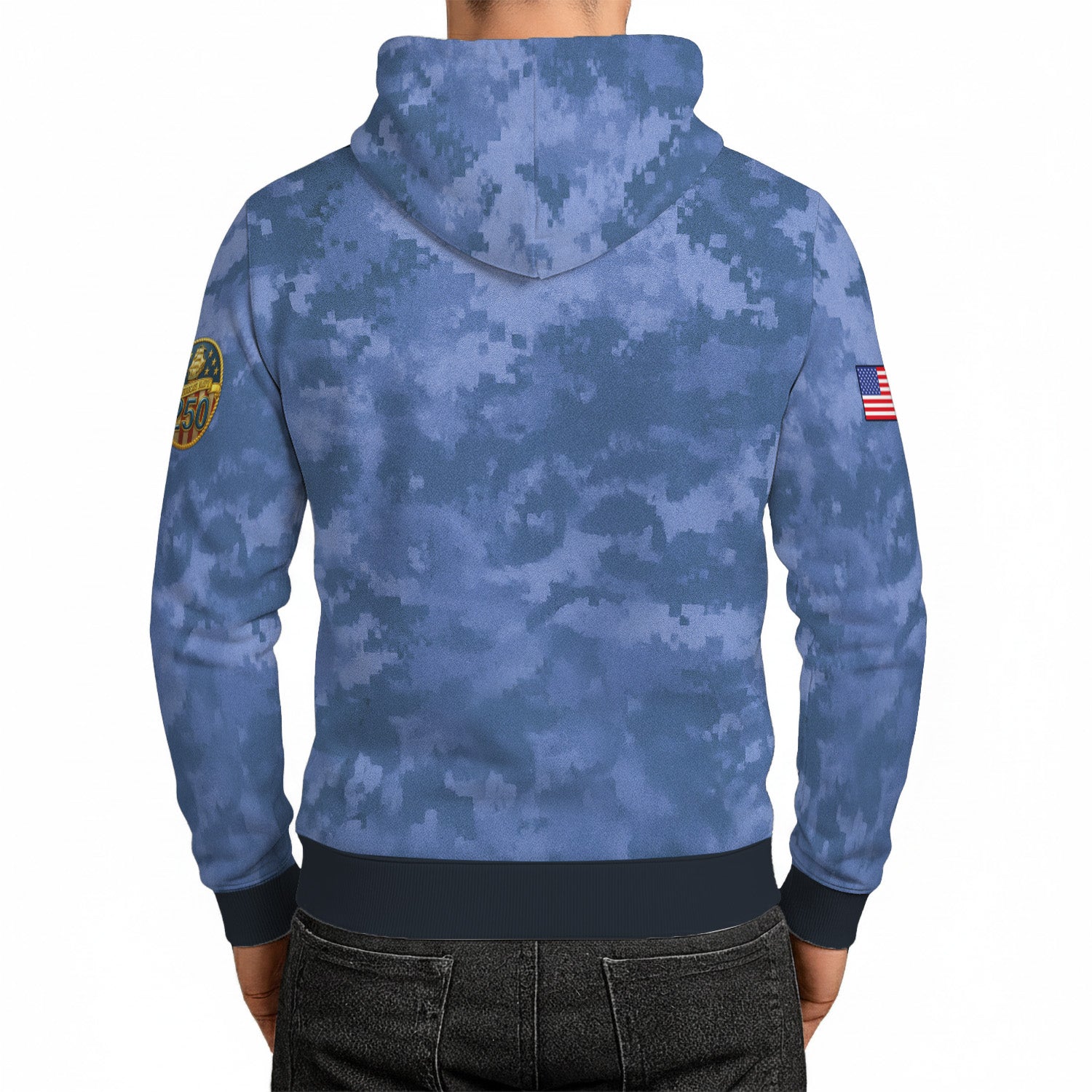 Personalized US Navy 3D All Over Print Hoodie TH3D03