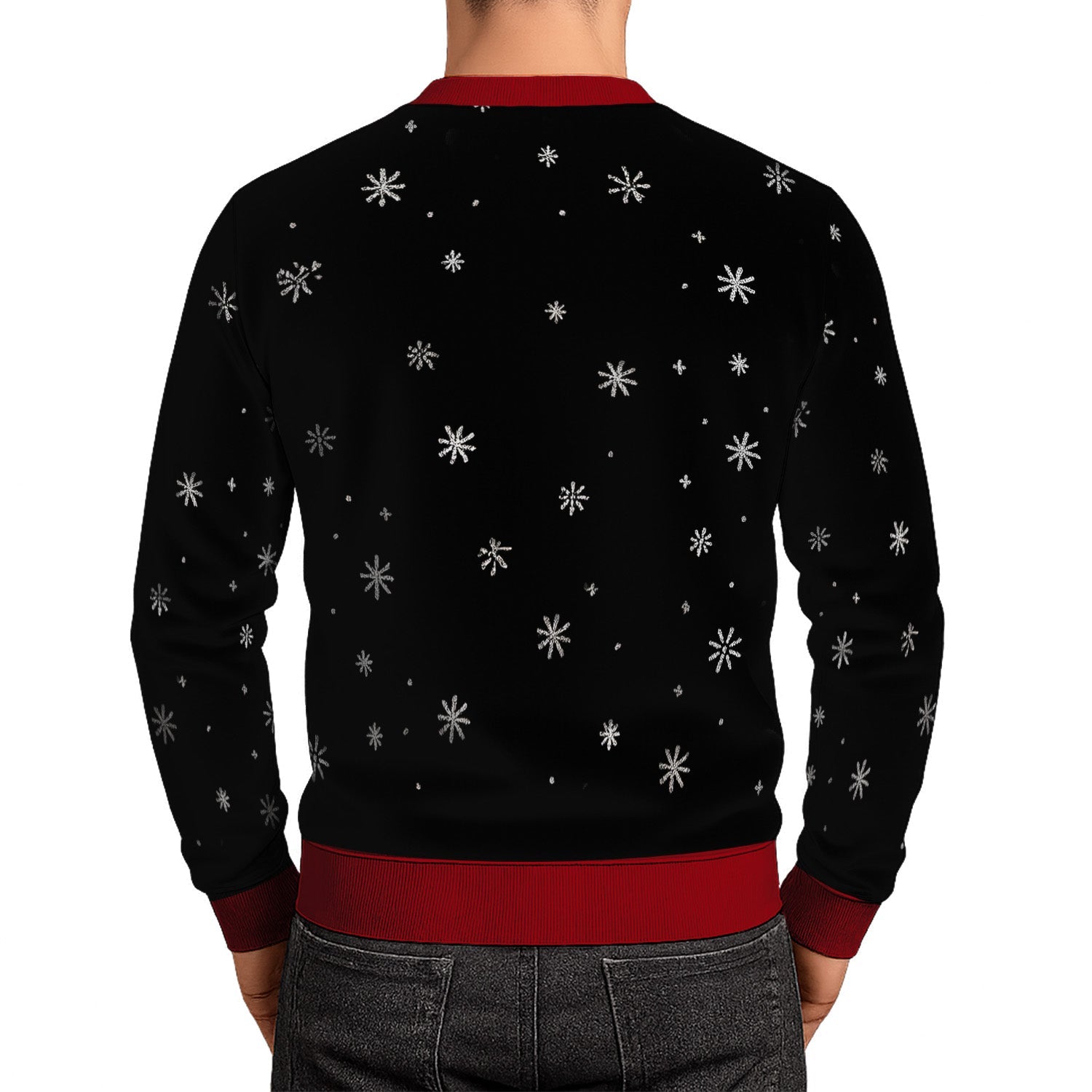 US Navy Santa Christmas Ugly Sweater