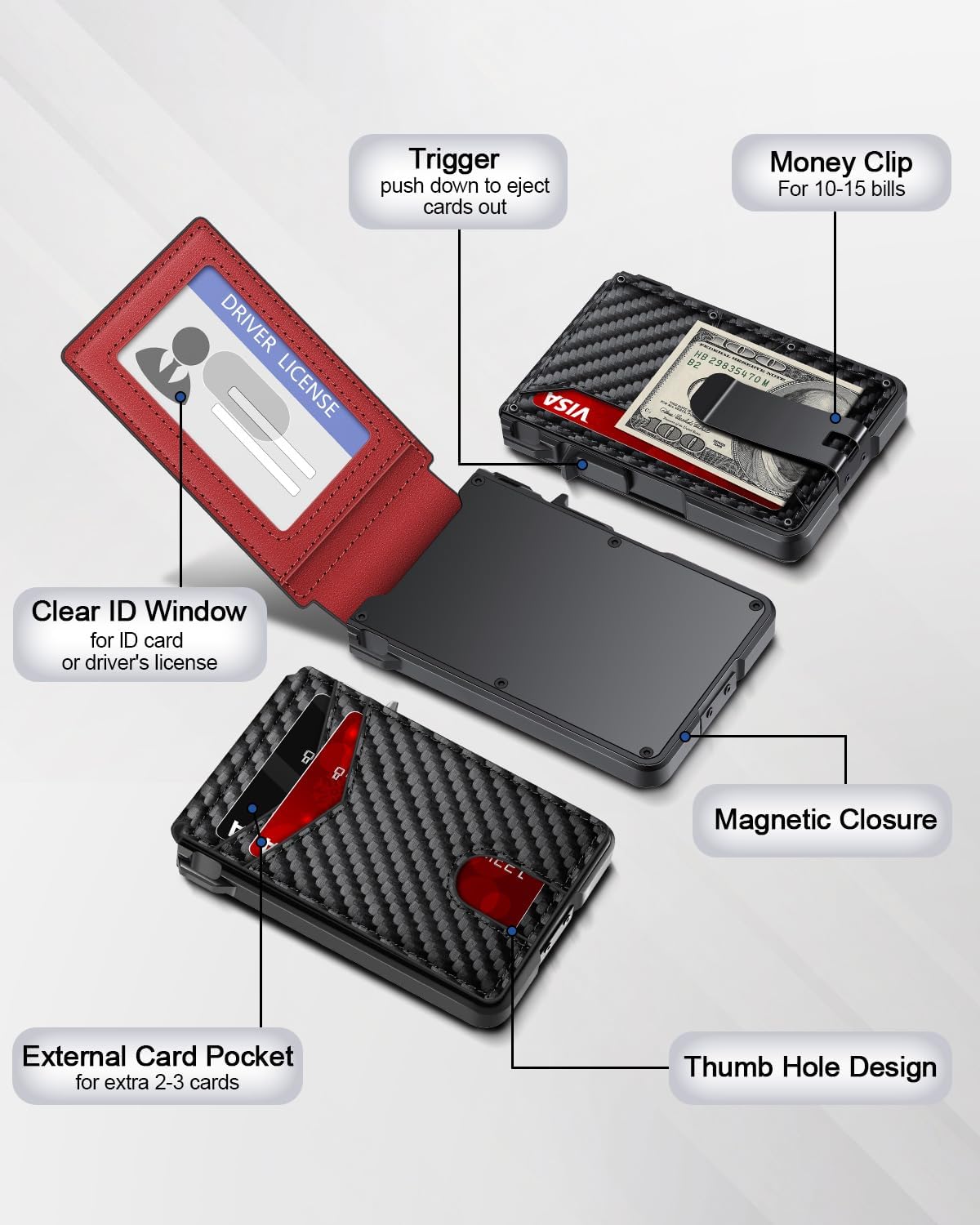 Tactical Wallet For Veterans, Militaries or Everyone