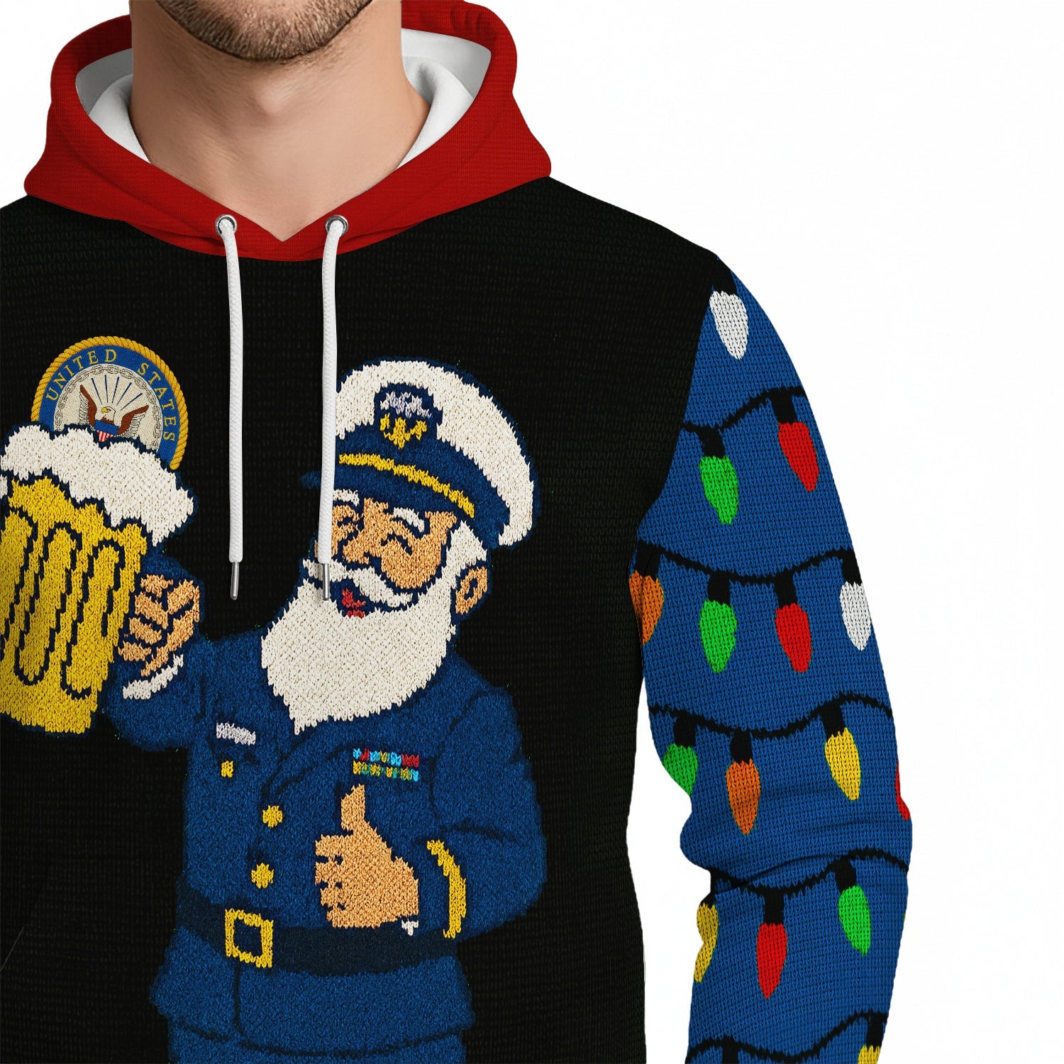 US Navy 3D All Over Print Hoodie