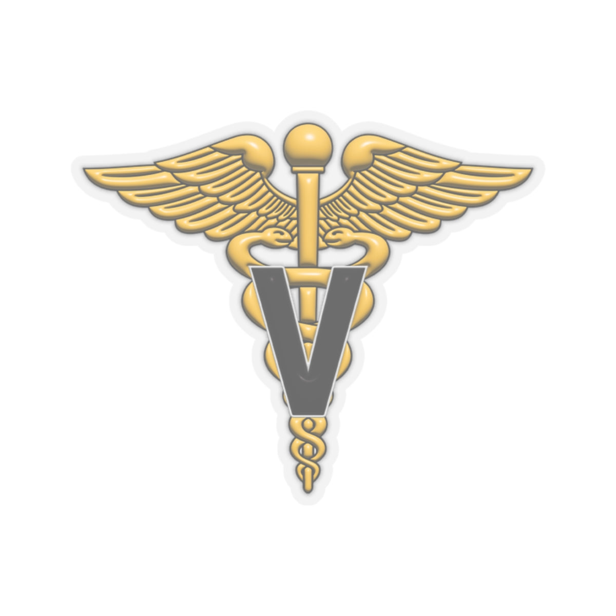 US Army Veterinary Corps 3D Effect Stickers