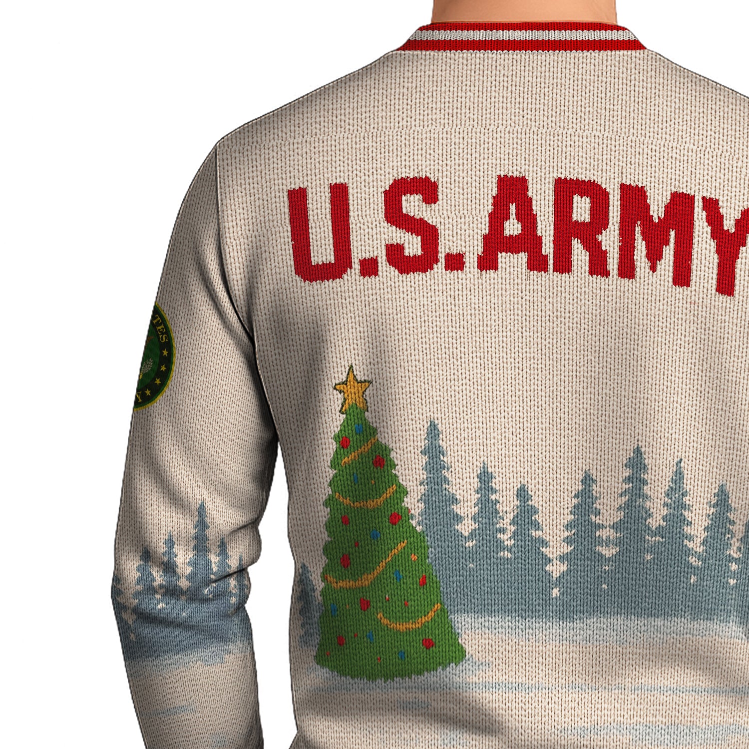 US Army Merry Christmas Ugly Christmas Sweater