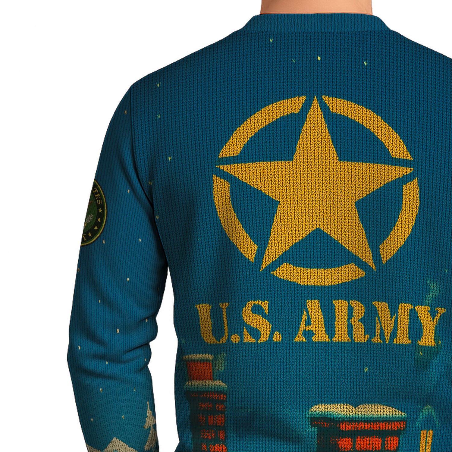 US Army Ugly Christmas Sweater