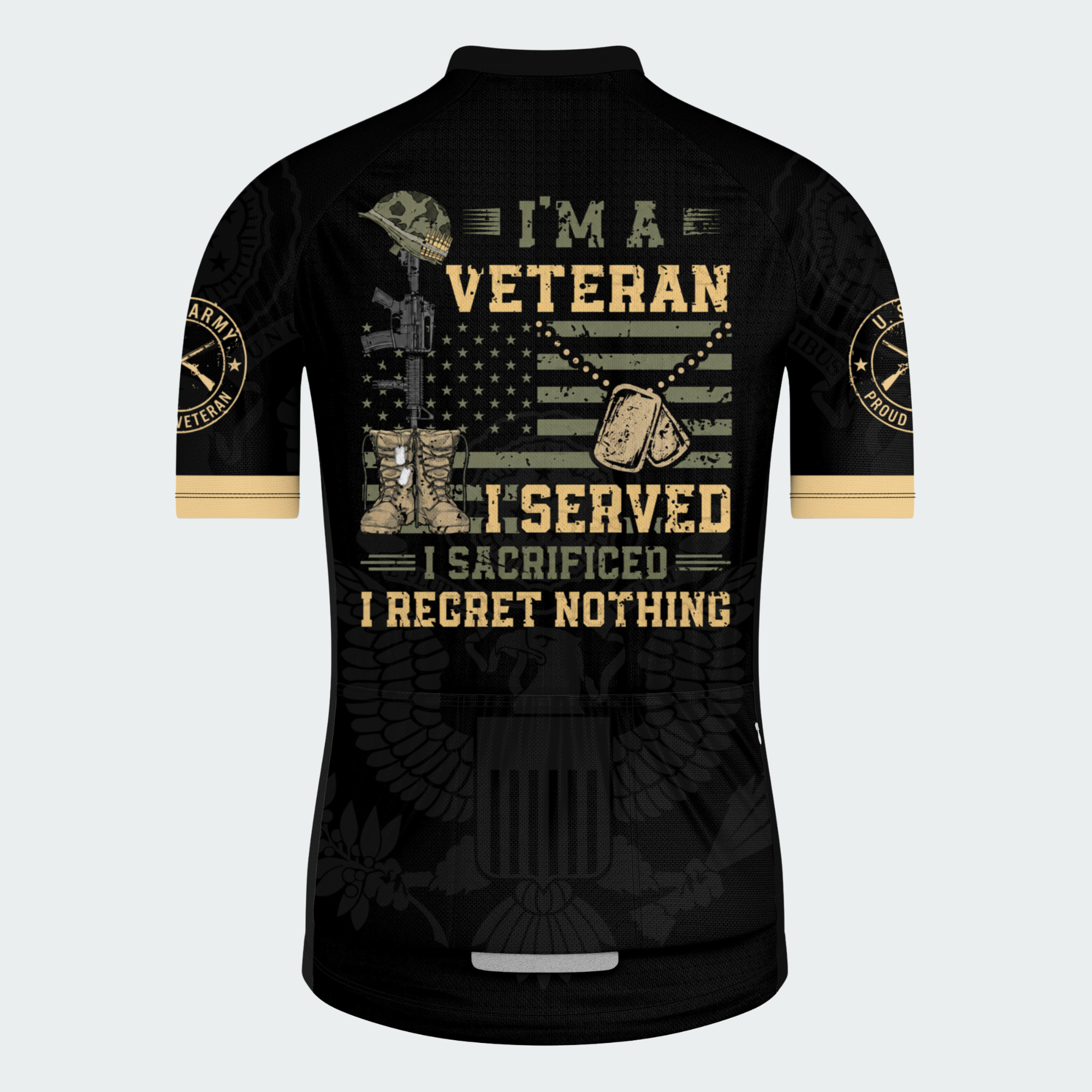 Men’s Personalized U.S. Army I Served Veteran Cycling Jersey & Kit