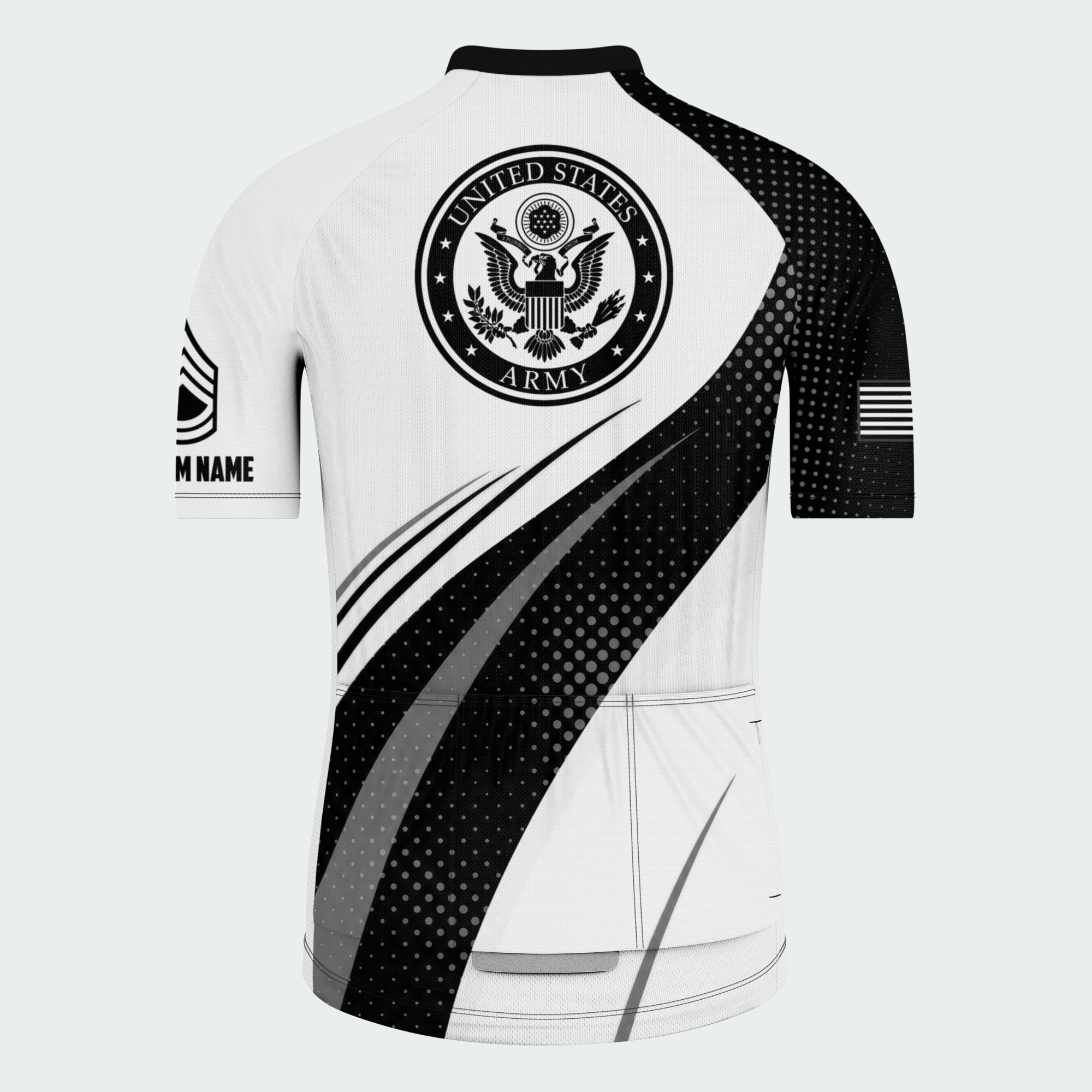 Men’s Personalized U.S. Army Veteran Pride Cycling Jersey & Kit