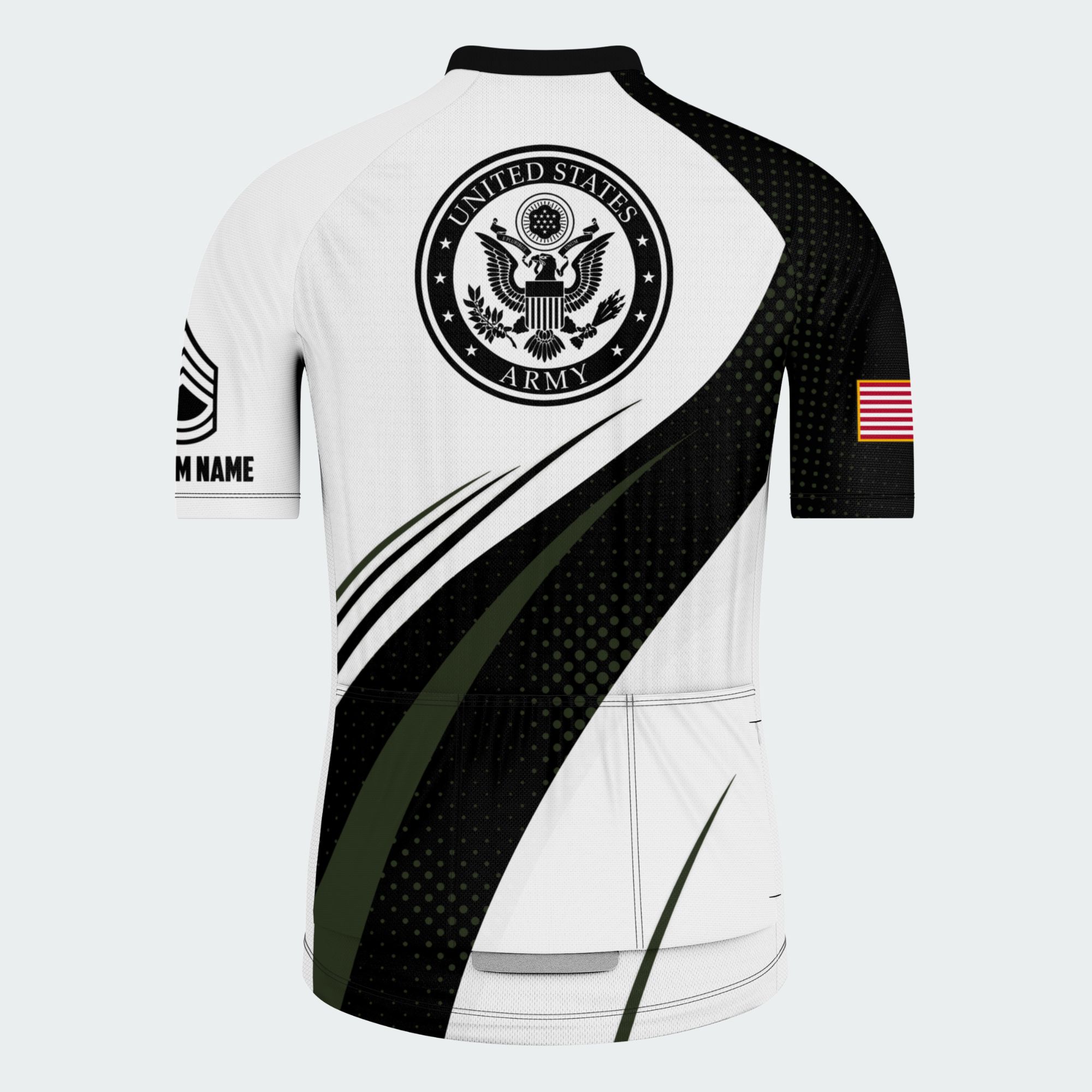Men’s Personalized U.S. Army Proud Veteran Cycling Jersey & Kit